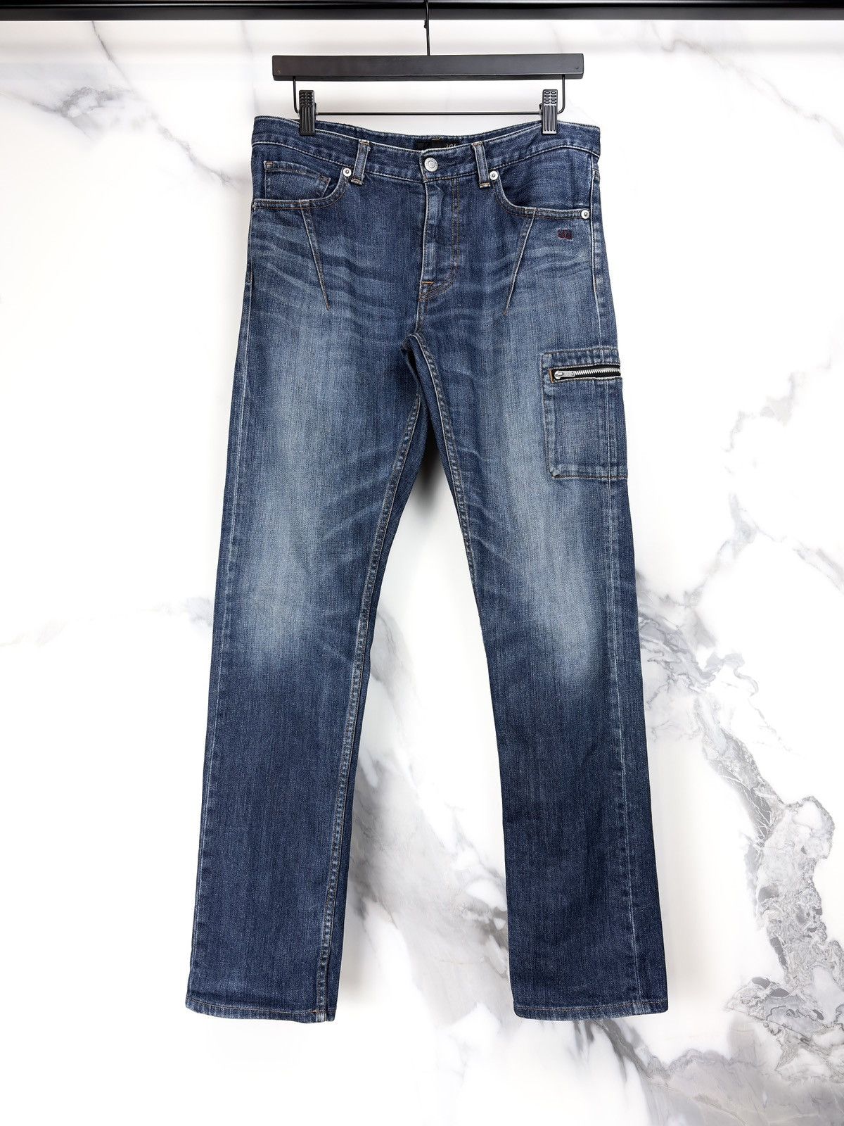 Undercover AW03 Undercover Paper Doll Cargo Pocket Flared Hybrid