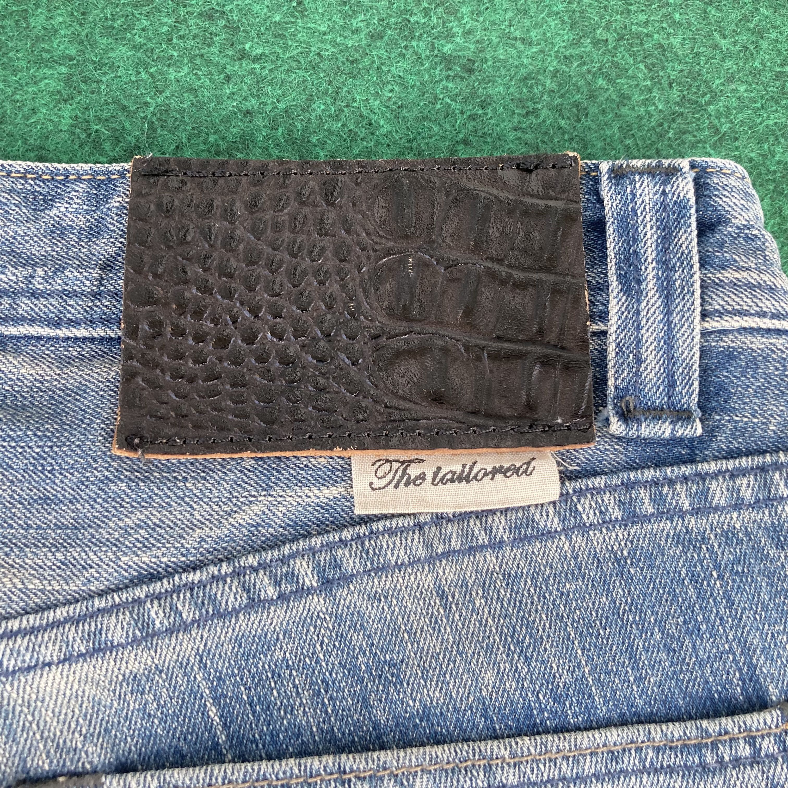 Big John × Vintage Vtg Big John Blue Denim Flare Sz 30 Bootcut Jeans Size US 30 / EU 46 - 9 Thumbnail
