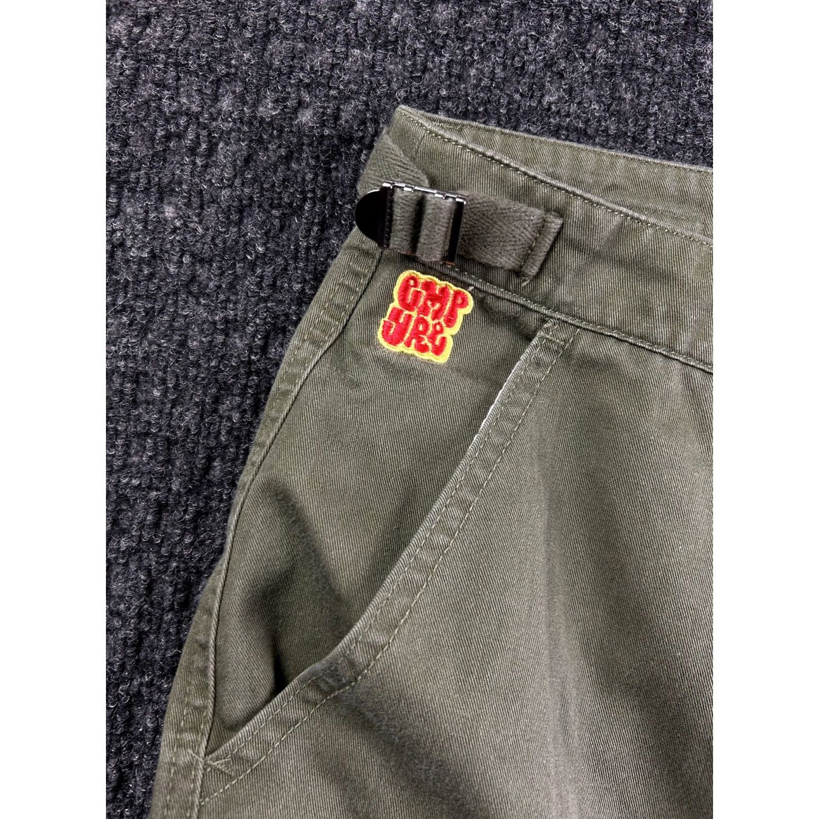 Empyre Empyre Cargo Pants 34 Brown Wide Leg 90s Grunge Skater Y2K Men Regular 5-Pocket Denim Cotton Black? Wait. Size US 34 / EU 50 - 6 Thumbnail