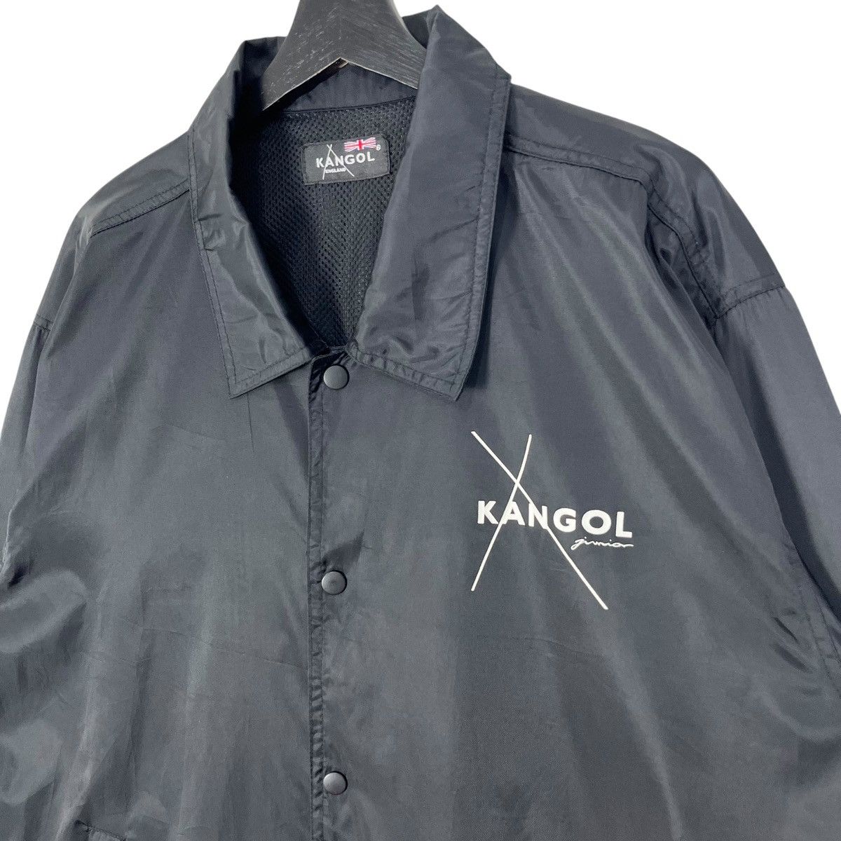 Kangol Kangol Mirror Print Logo Coach Jacket Size US XL / EU 56 / 4 - 5 Thumbnail