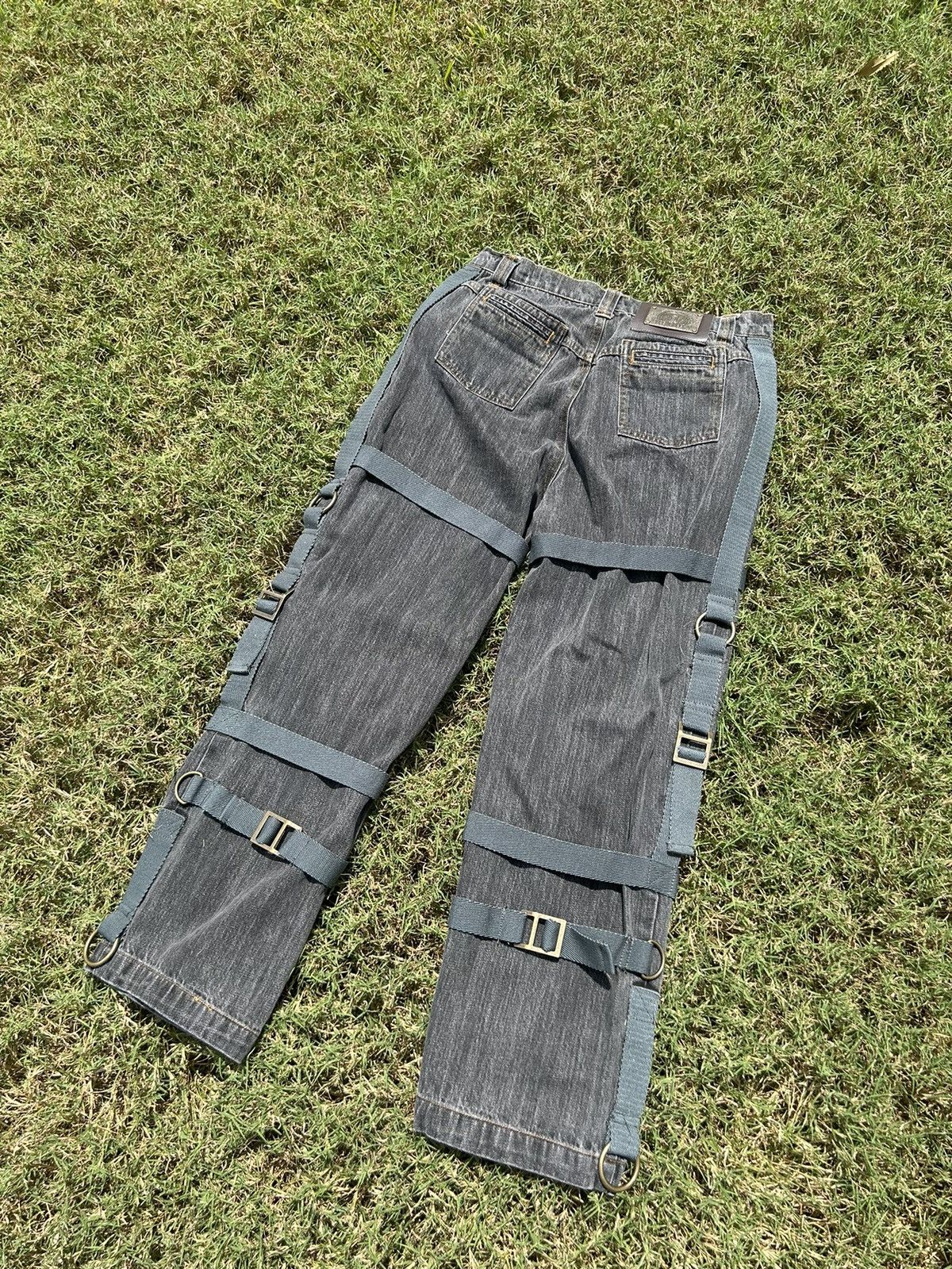 パンツ DOLCE&GABBANA rubber-taped denim archive Rare Vintage