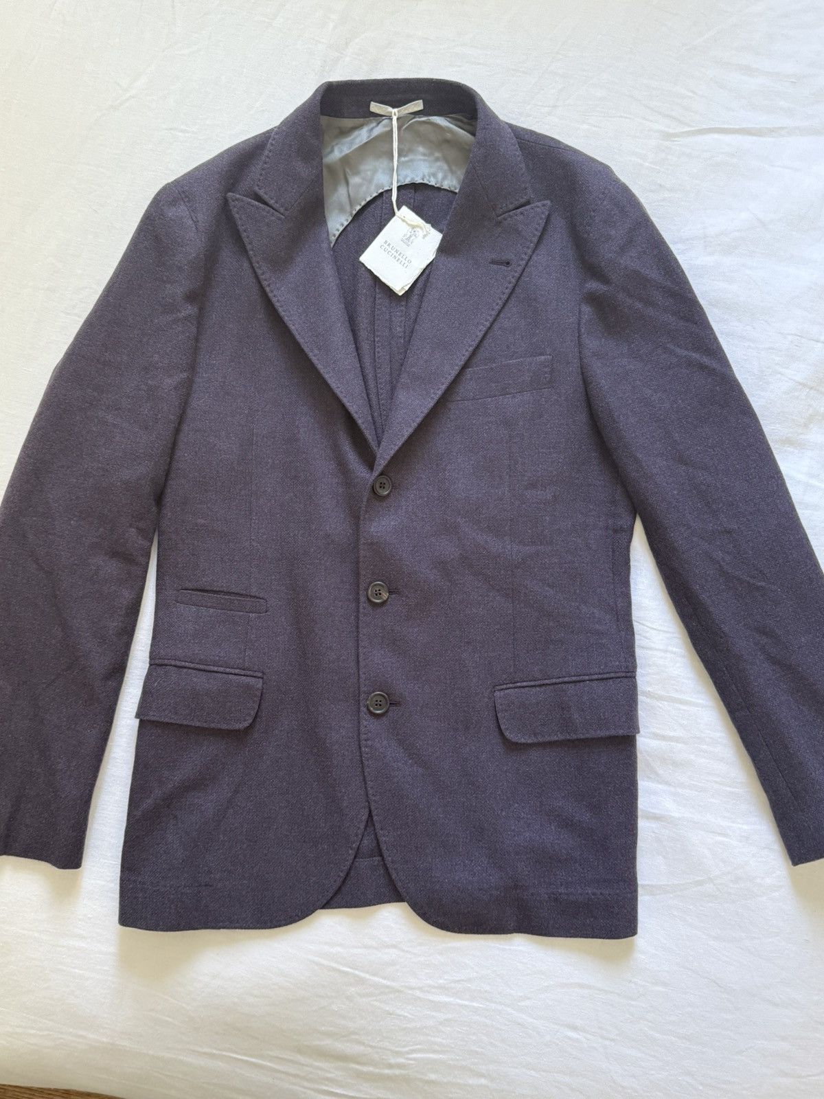 Brunello Cucinelli Brunello cucinelli cashmere blazer Size 48S - 4 Thumbnail