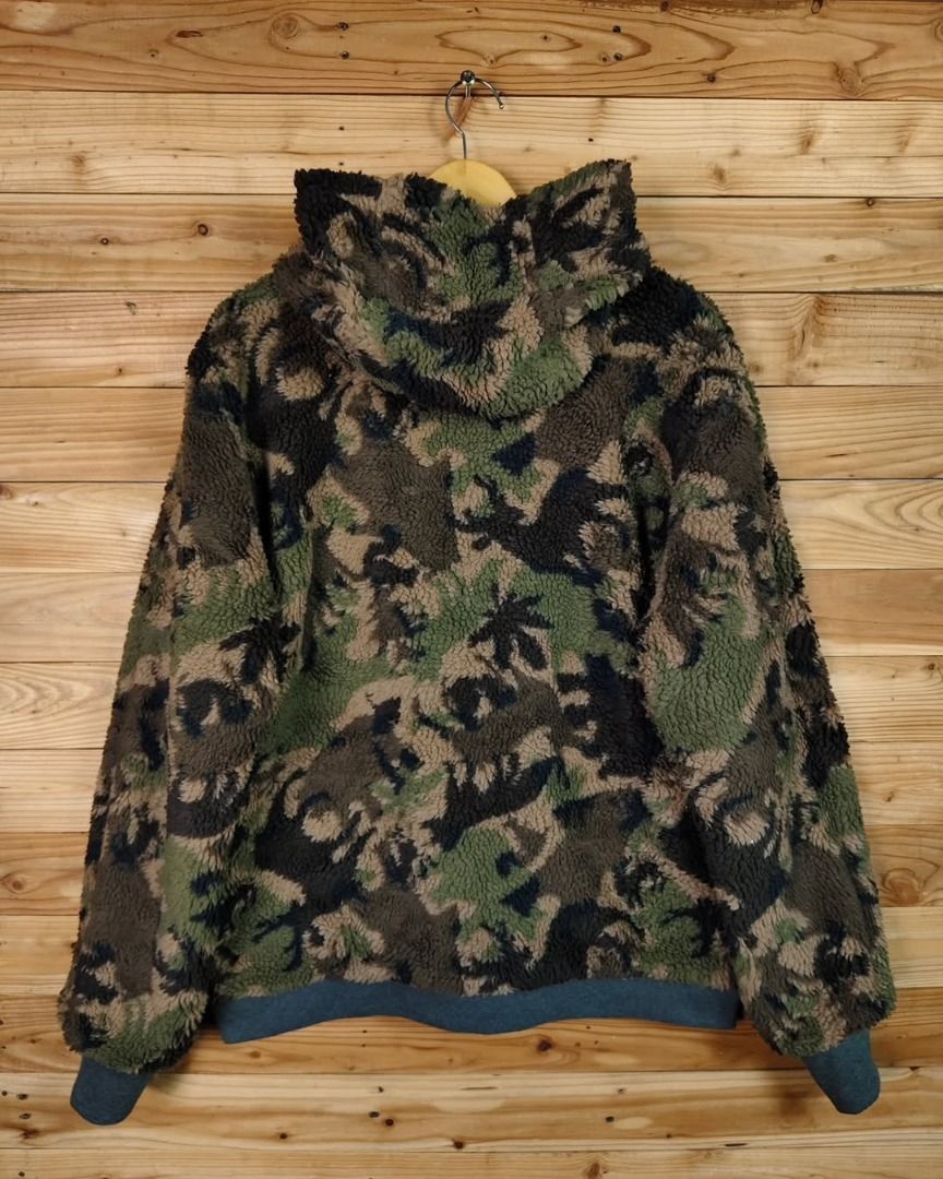 Japanese Brand KRIFF MAYER CAMO GREEN ARMY REVERSIBLE JACKET Size US L / EU 52-54 / 3 - 4 Thumbnail