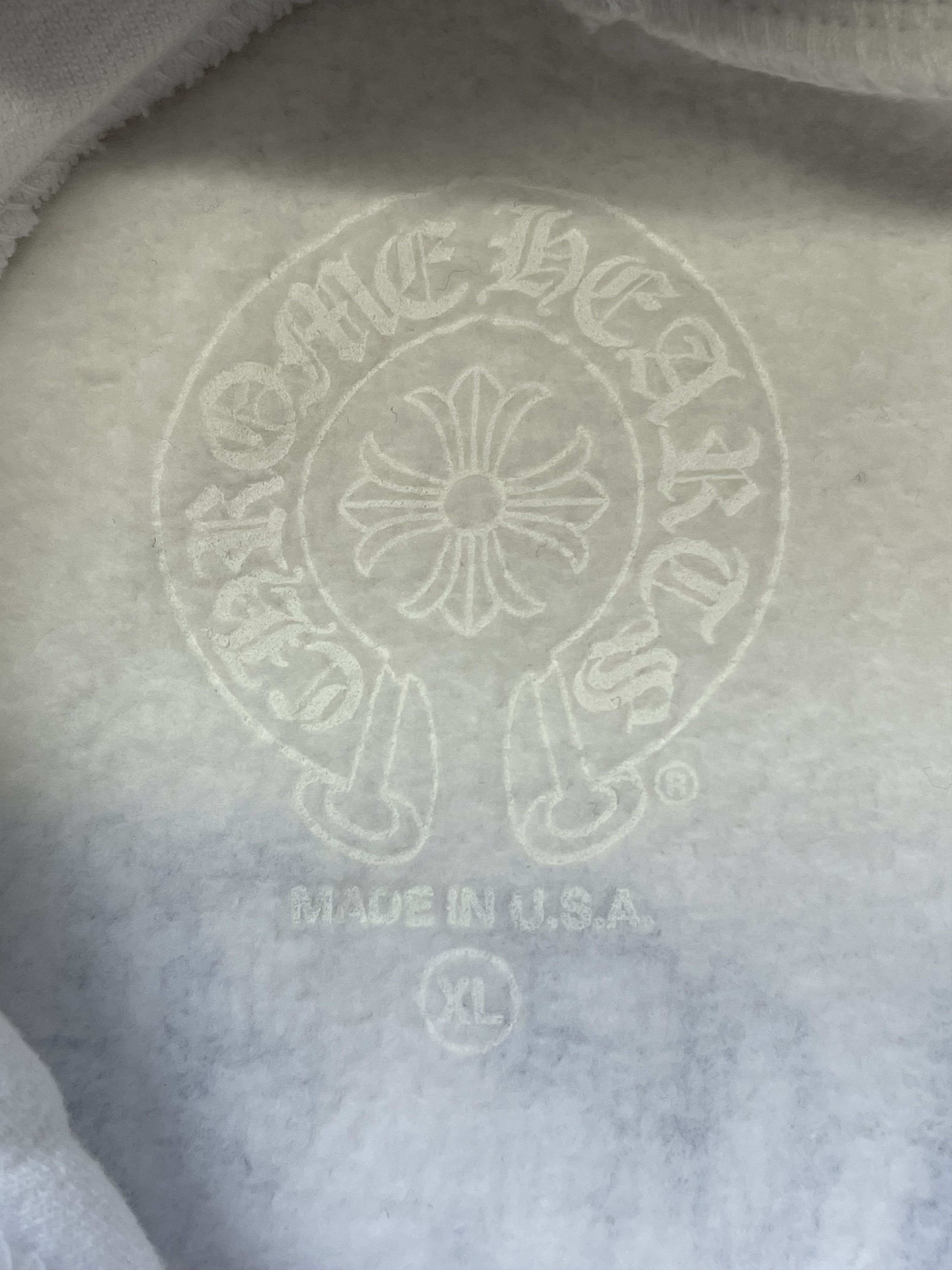 Chrome Hearts Chrome Hearts Rolling Stones New York Exclusive White Hoodie Size US XL / EU 56 / 4 - 9 Thumbnail