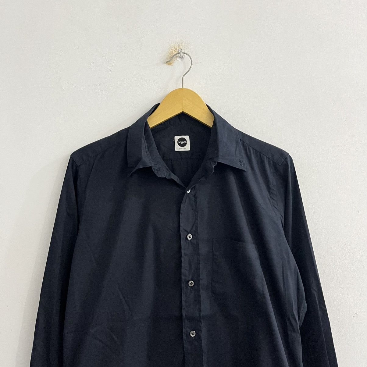 Designer Bagutta Italy Minimalist Button Up Shirt Size US M / EU 48-50 / 2 - 2 Thumbnail