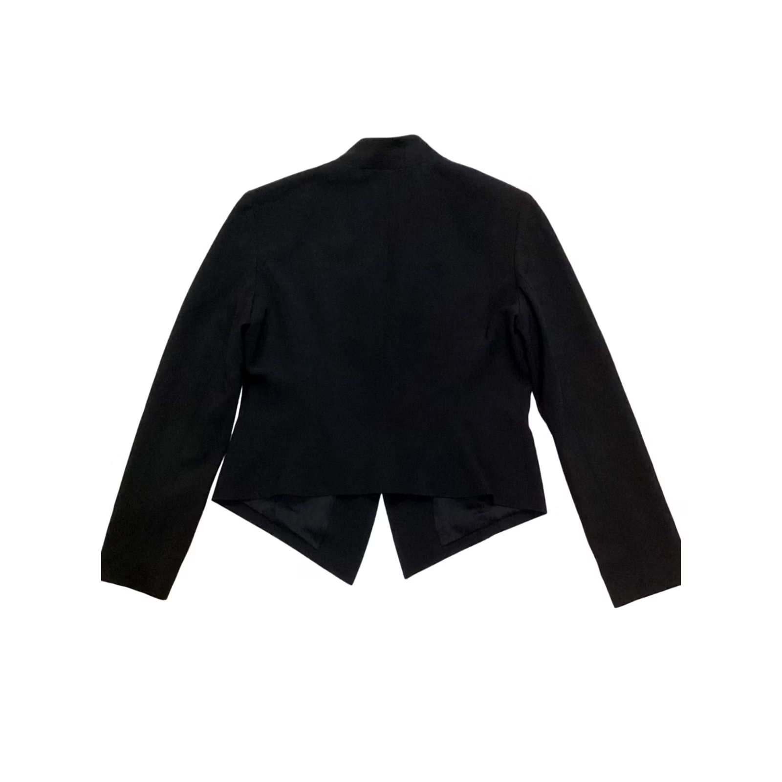 St. John St. John Caviar Blazer Shirt Womens 12 Black Open Face Blazer Pant Suit Formal Like New Size XL / US 12-14 / IT 48-50 - 2 Thumbnail