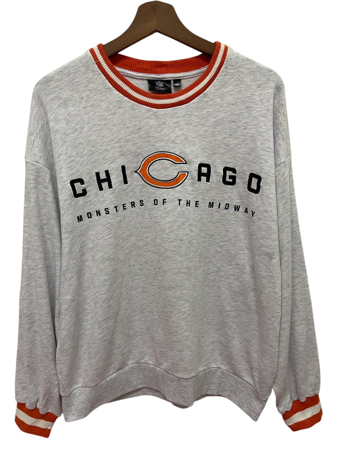 NFL × Vintage 90’s CHICAGO BEAR MONSTER NFL SWEATER Size US M / EU 48-50 / 2 - 1 Thumbnail