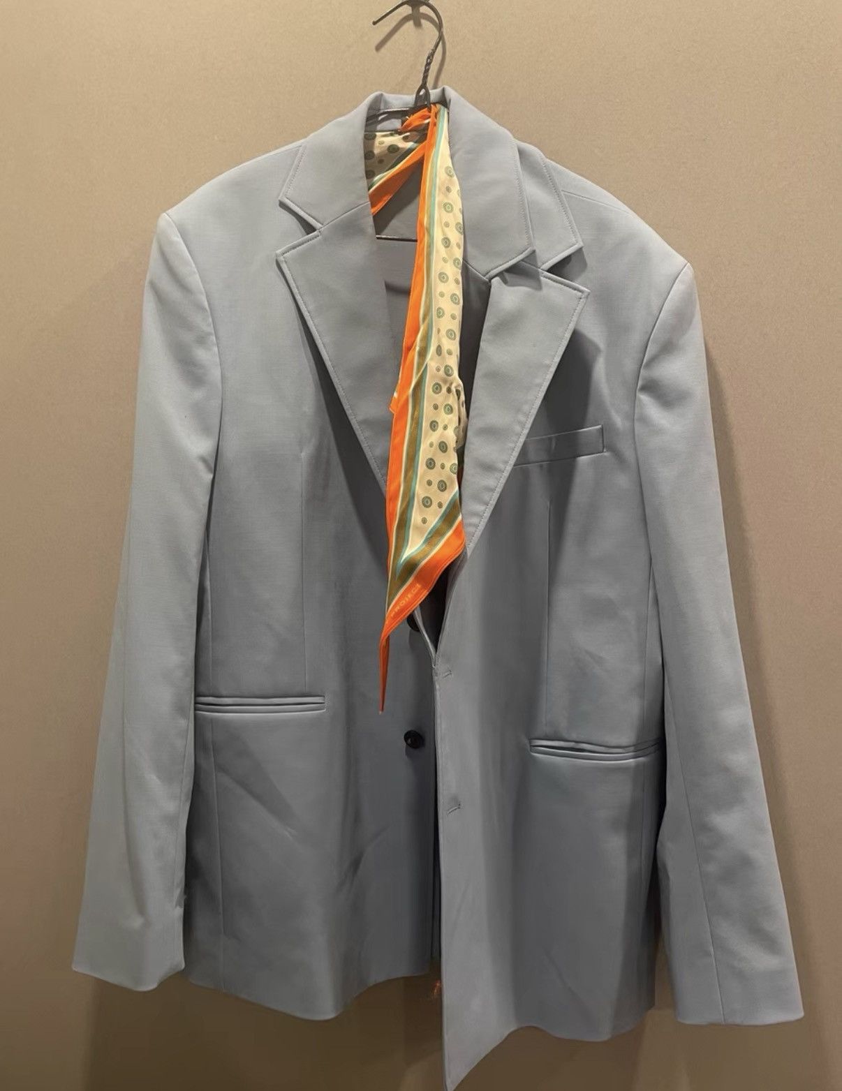 Y/Project Y/Project Secret Scarf Blazer Runway Version Shoulder Pads Size US M / EU 48-50 / 2 - 1 Thumbnail