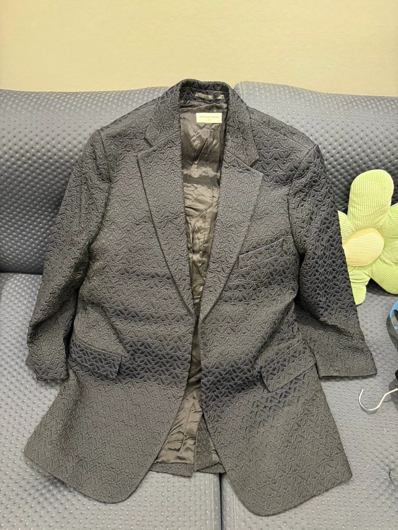Dries Van Noten Dries Van Noten DVN Embossed Blazer Size US M / EU 48-50 / 2 - 1 Thumbnail