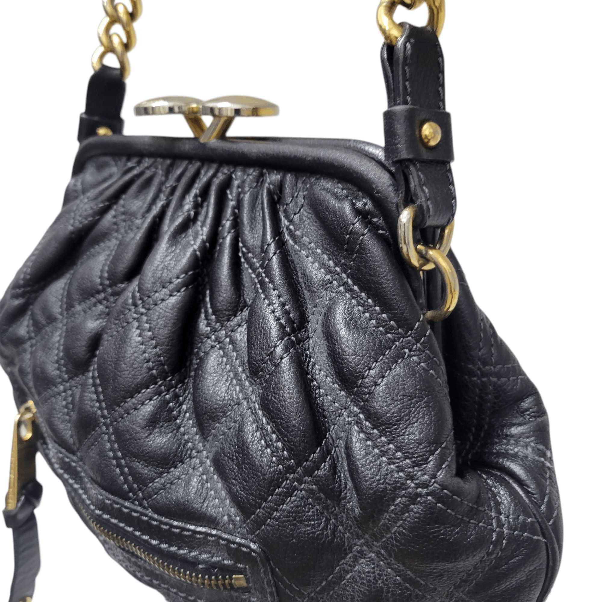 Marc Jacobs Marc Jacobs Quilted Leather Little Shoulder Bag Women’s Size ONE SIZE - 7 Thumbnail