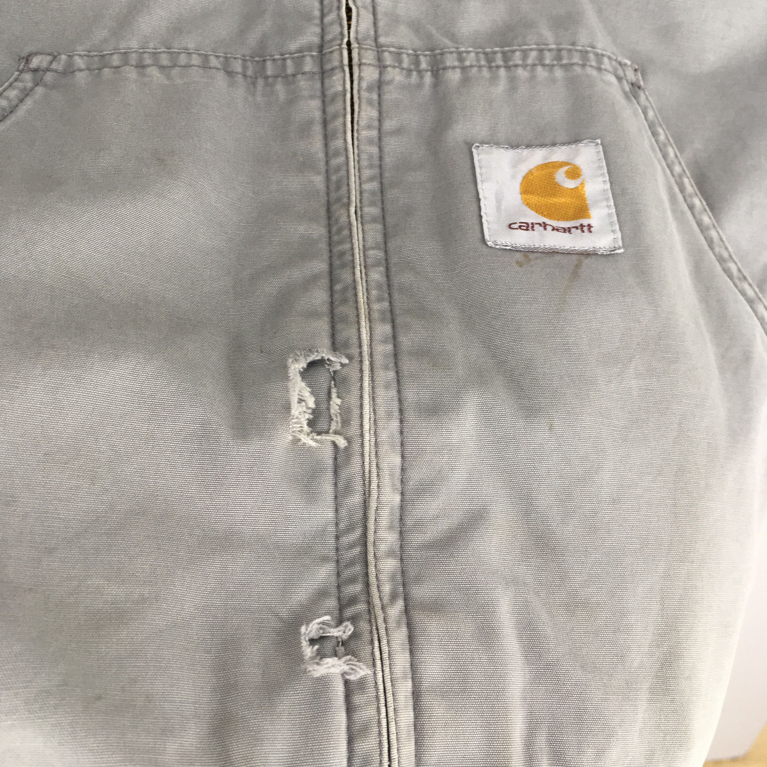 Carhartt Vintage 90s Carhartt Cotton Hoodie Jacket Small Size US S / EU 44-46 / 1 - 7 Thumbnail
