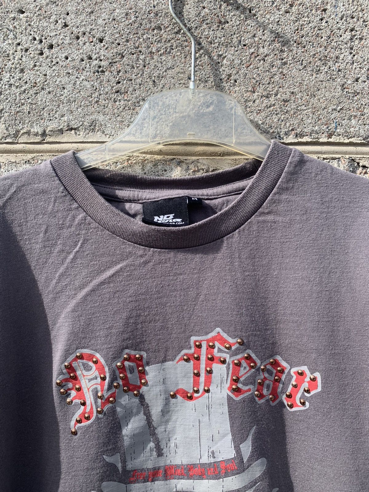 No Fear No fear t shirt y2k ed hardy style Size US M / EU 48-50 / 2 - 4 Thumbnail
