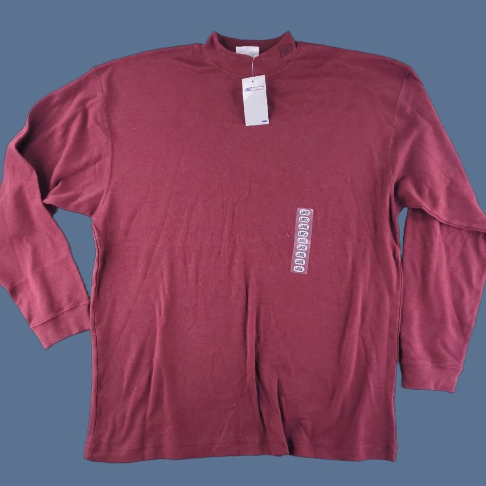 Reebok Vintage Reebok Mens Red Long Sleeve Mock Neck Retro T-Shirt L/XL User: Vintage Reebok Mens Red Long Sleeve Mock Neck Retro T-Shirt L/XL Size US L / EU 52-54 / 3 - 1 Thumbnail