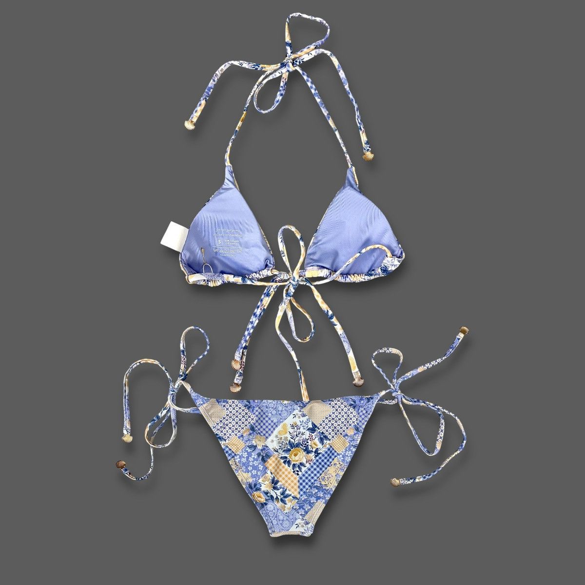 Other Escape to Paradise Women’s Lovely Lavender Bikini Set Sz S Size ONE SIZE - 11 Thumbnail