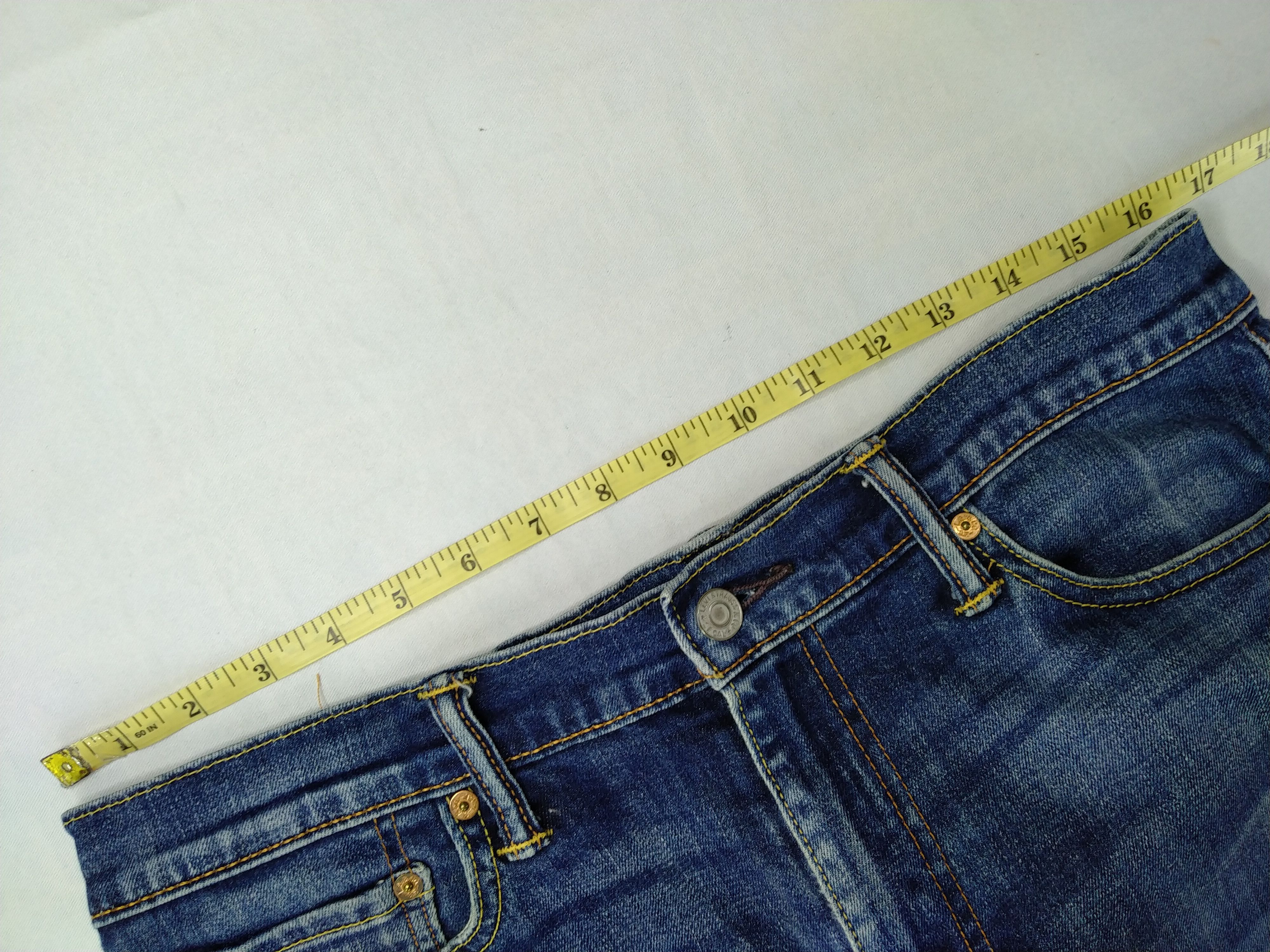 Levi's Levi's 513 Distressed Denim 33x31.5 -JN662 Size US 33 - 5 Thumbnail