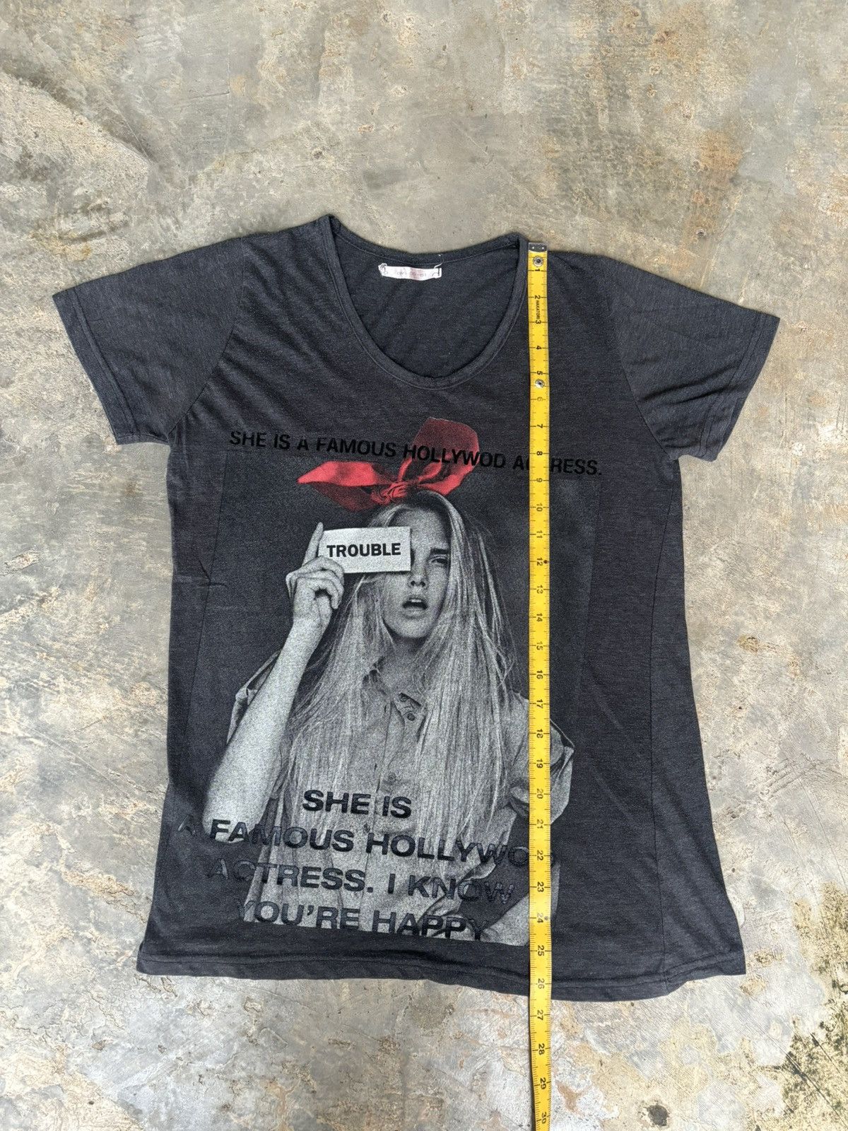 Hysteric Glamour Y2k Phototee Hysteric Style Tshirt Size US M / EU 48-50 / 2 - 7 Thumbnail