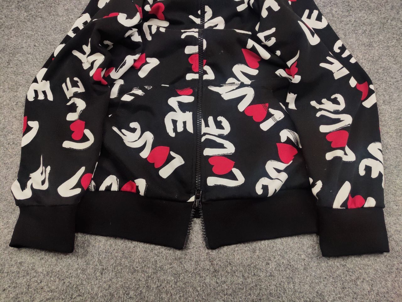Moschino Love Moschino Authentic Multi Logo Oversized Zip Hoodie Size US S / EU 44-46 / 1 - 9 Thumbnail