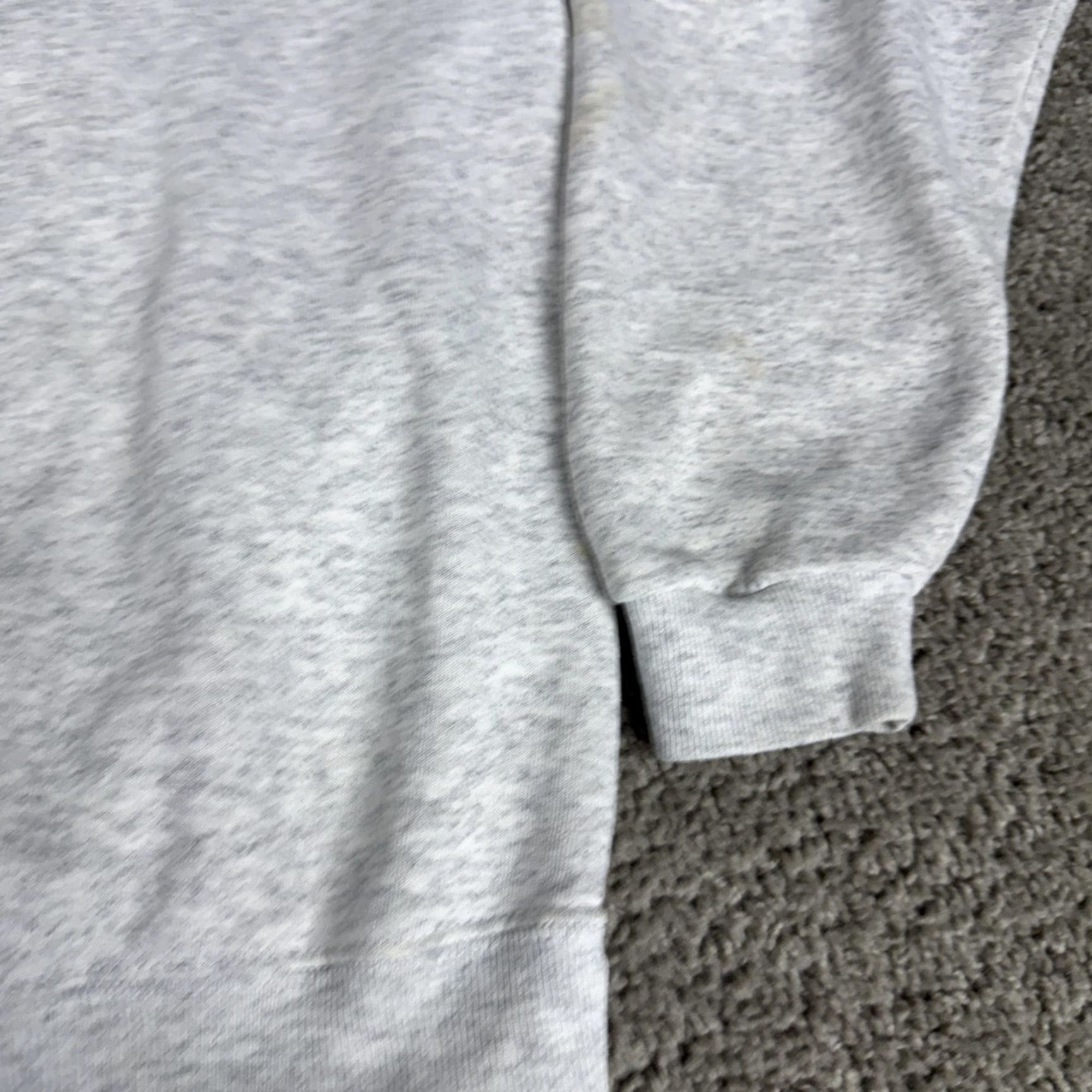 Hard Rock Cafe VINTAGE Hard Rock Cafe Sweatshirt Mens XL Gray Neon Save The Planet 90s City Music Retro Embroidered Logo Graphic Print Heavyweight Fleece Crew Neck Size US XL / EU 56 / 4 - 6 Thumbnail