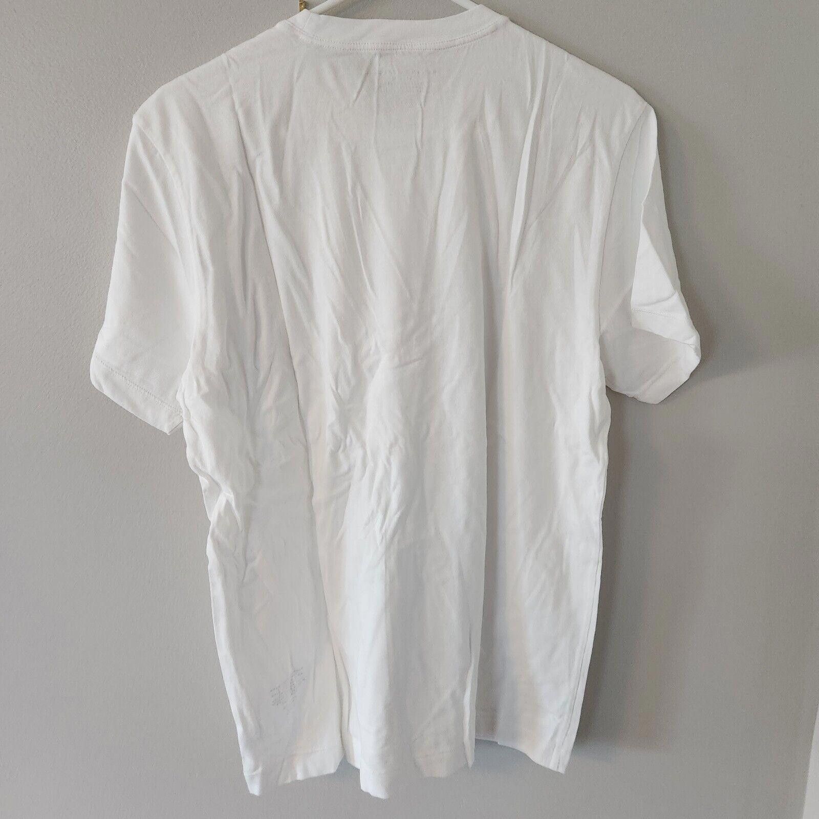 Banana Republic NWT Banana Republic Spellout Cotton Tshirt White Size Medium Size US M / EU 48-50 / 2 - 9 Thumbnail