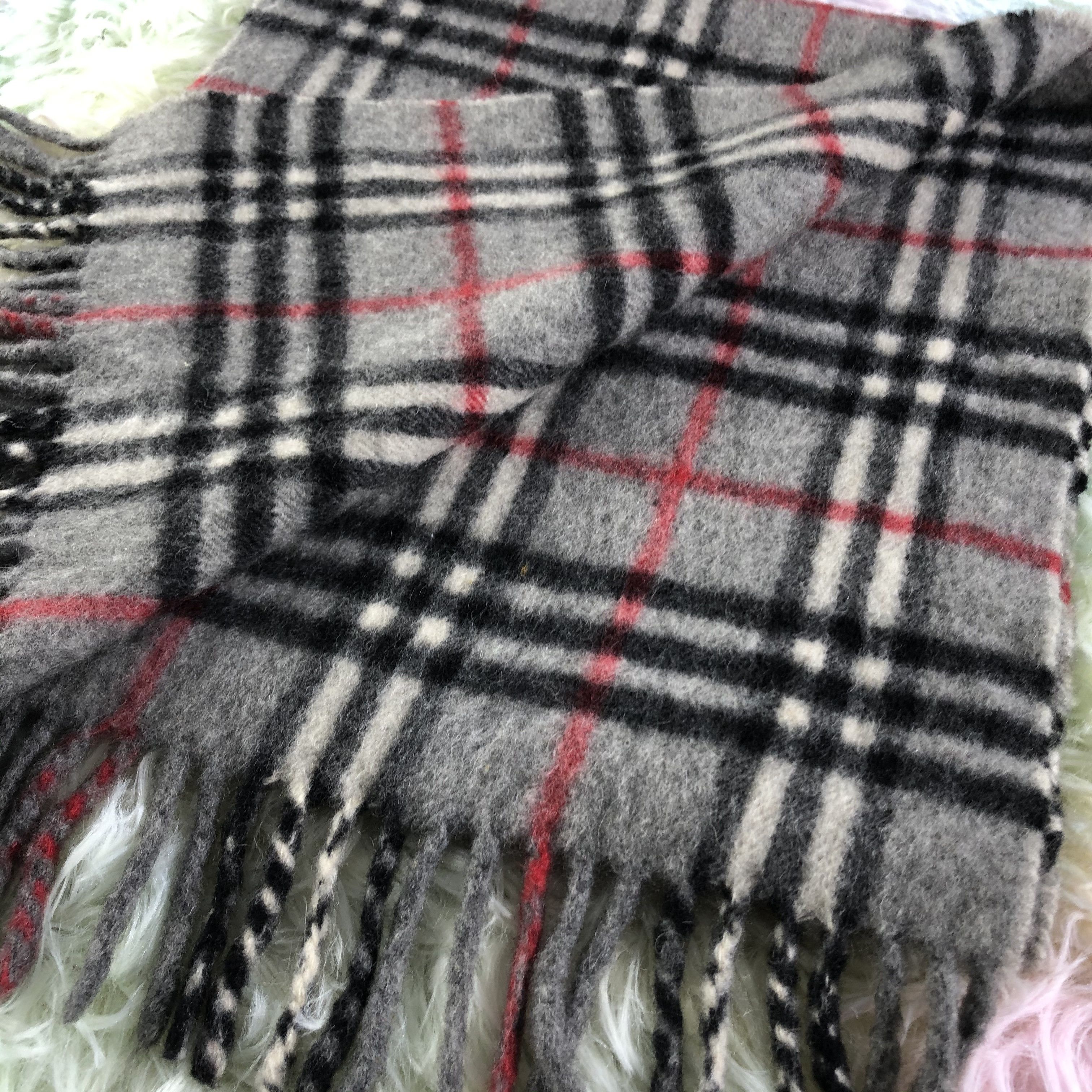 Burberry × Vintage Burberry Scarf / Muffler / Neckwear - KM425 Size ONE SIZE - 5 Thumbnail