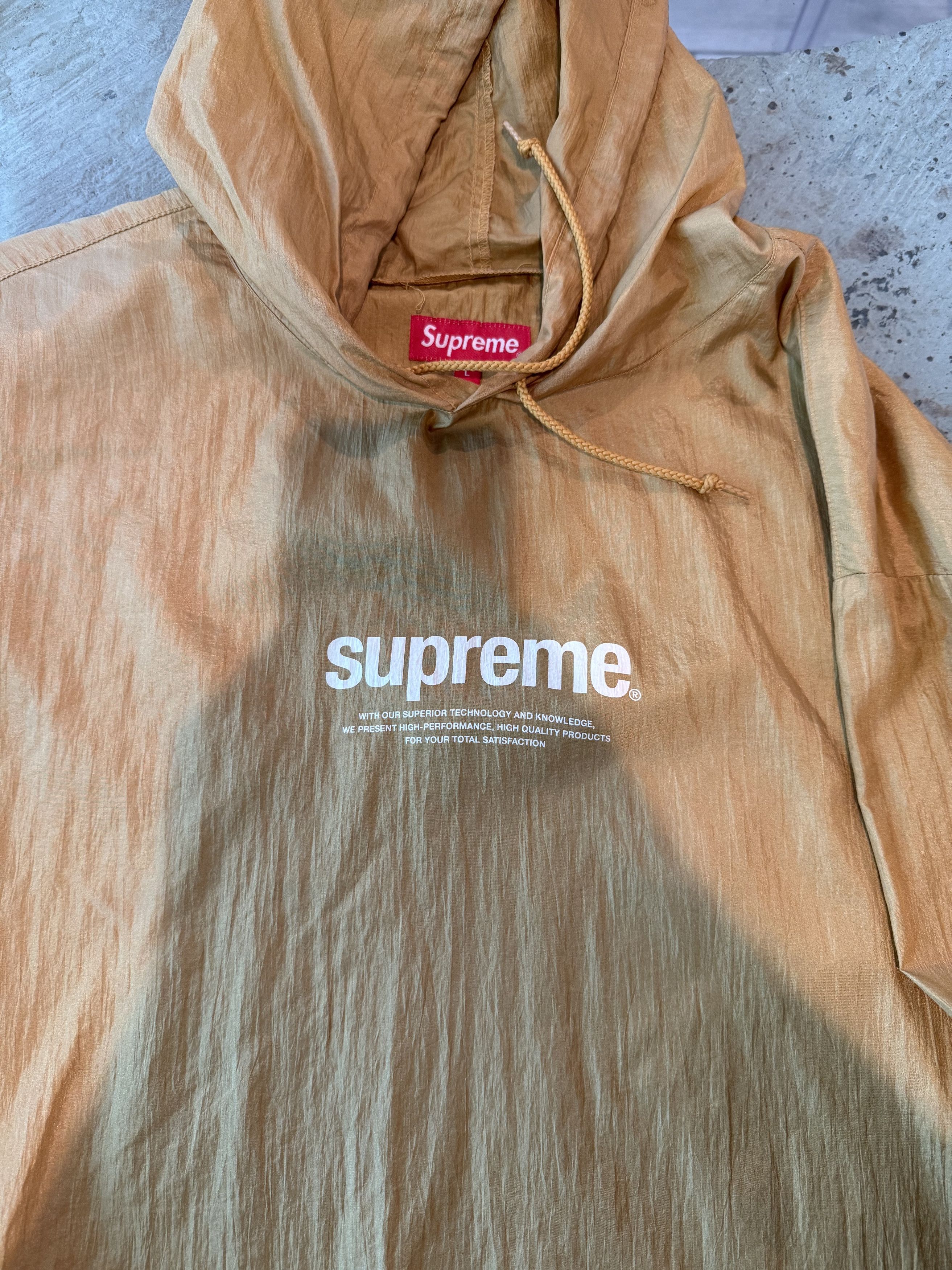 Supreme Supreme Gold Poncho / Windbreaker Size US L / EU 52-54 / 3 - 4 Thumbnail