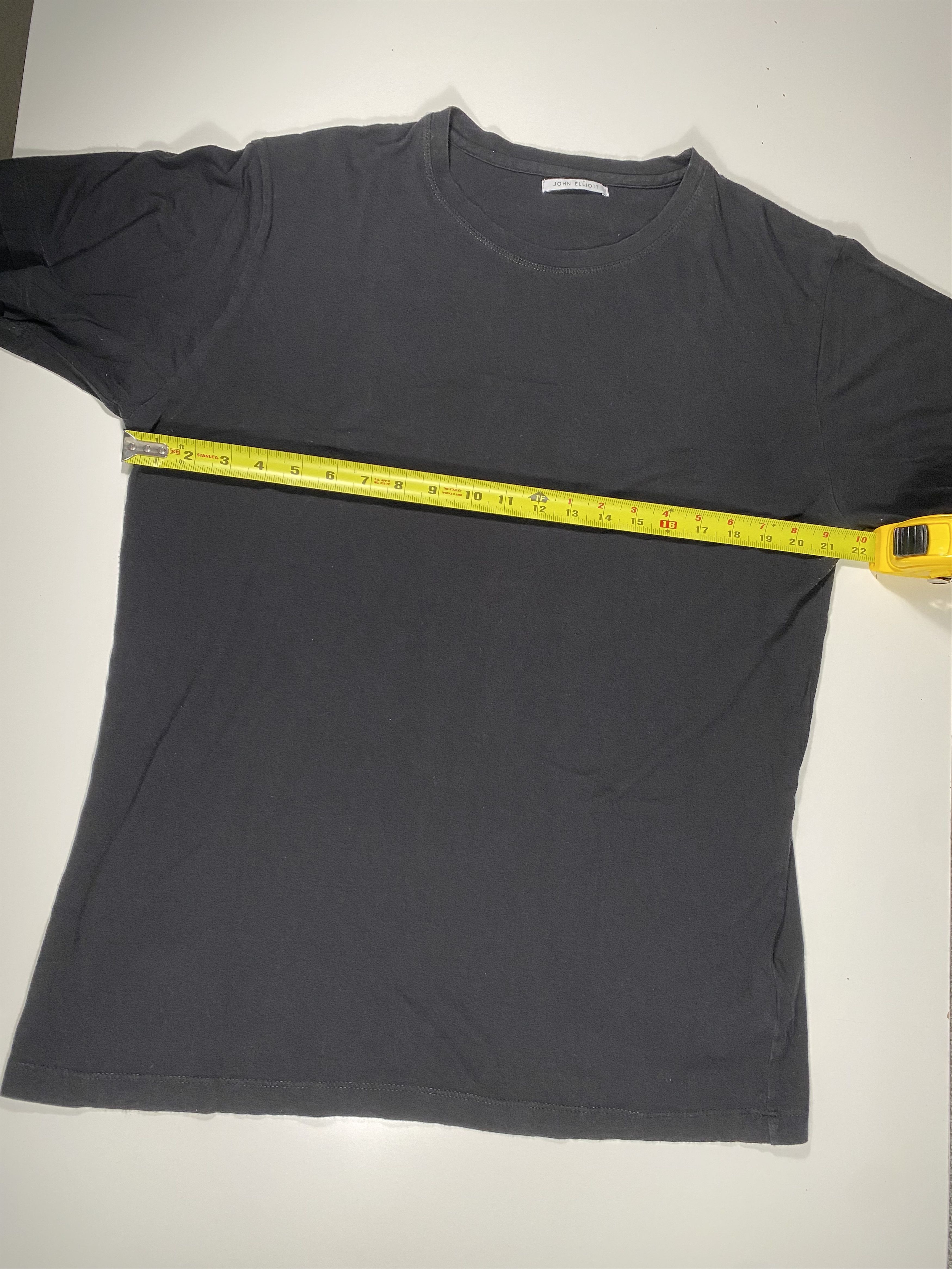John Elliott John Elliott Black Supima Cotton Tshirt Size 5 Size US L / EU 52-54 / 3 - 6 Thumbnail