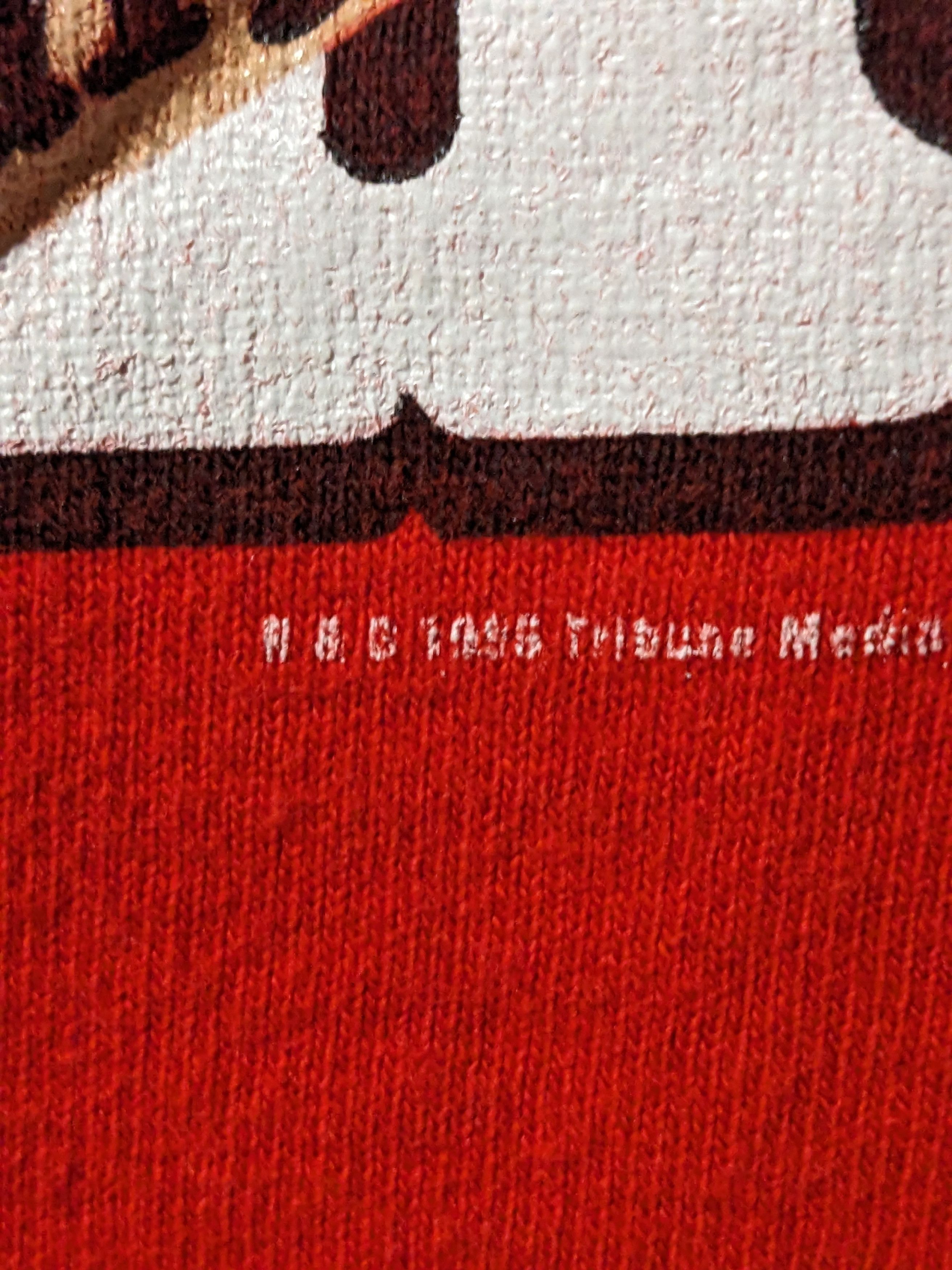 Vintage Vintage 1995 Annie The 20th Anniversary Red Medium T-Shirt Size US M / EU 48-50 / 2 - 3 Thumbnail