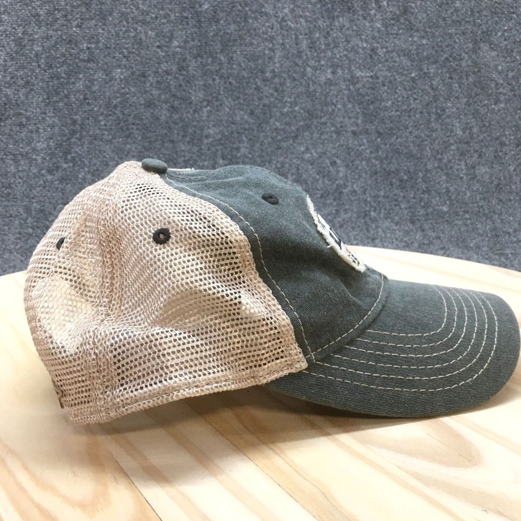 Vintage Campbell Point Table Rock Marina Trucker Hat Mens Green OS Embroidered Logo Size ONE SIZE - 6 Thumbnail