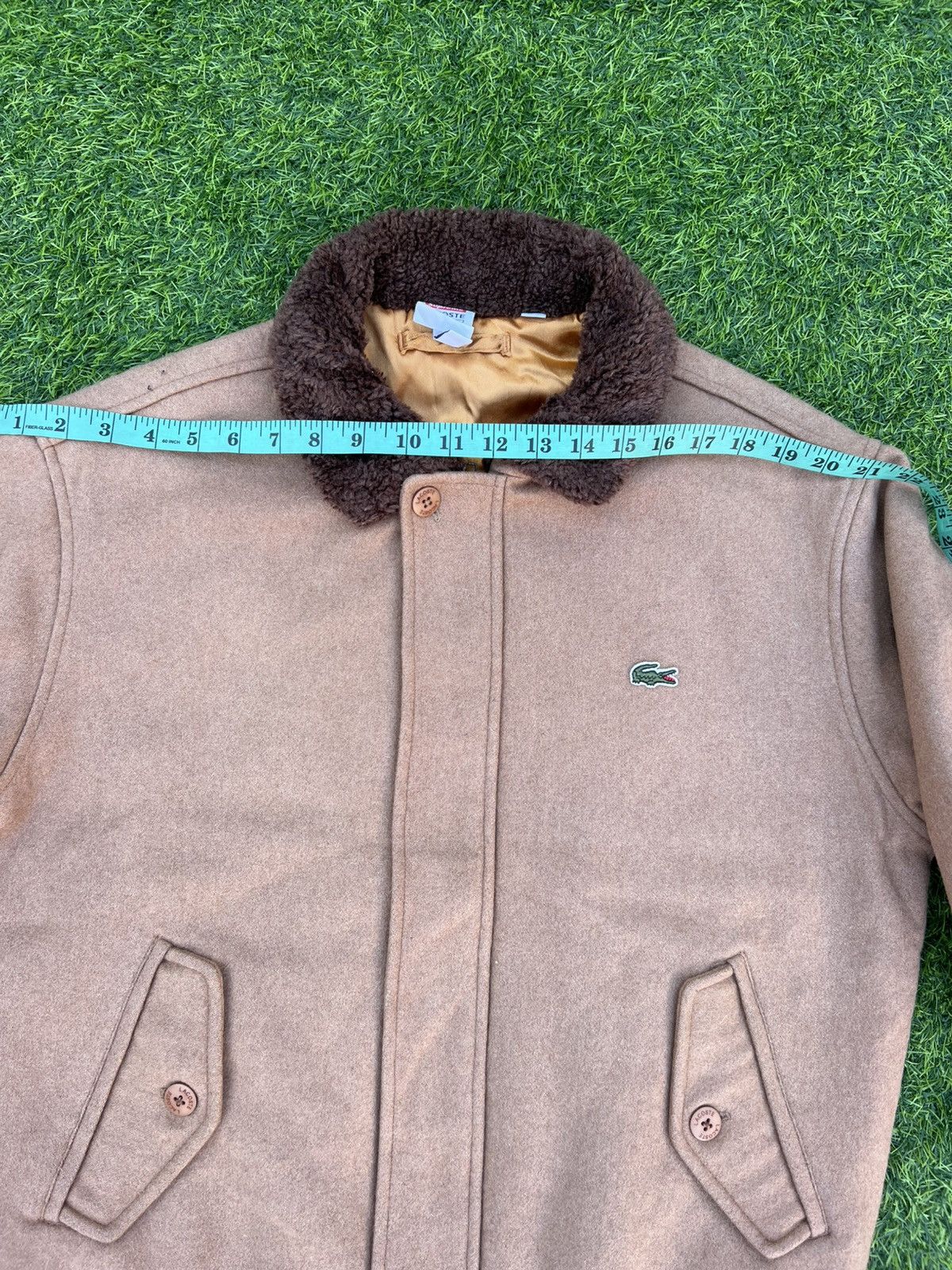 Lacoste × Supreme Supreme x Lacoste Wool Bomber Jacket - FW19 Collaboration Size US S / EU 44-46 / 1 - 8 Thumbnail