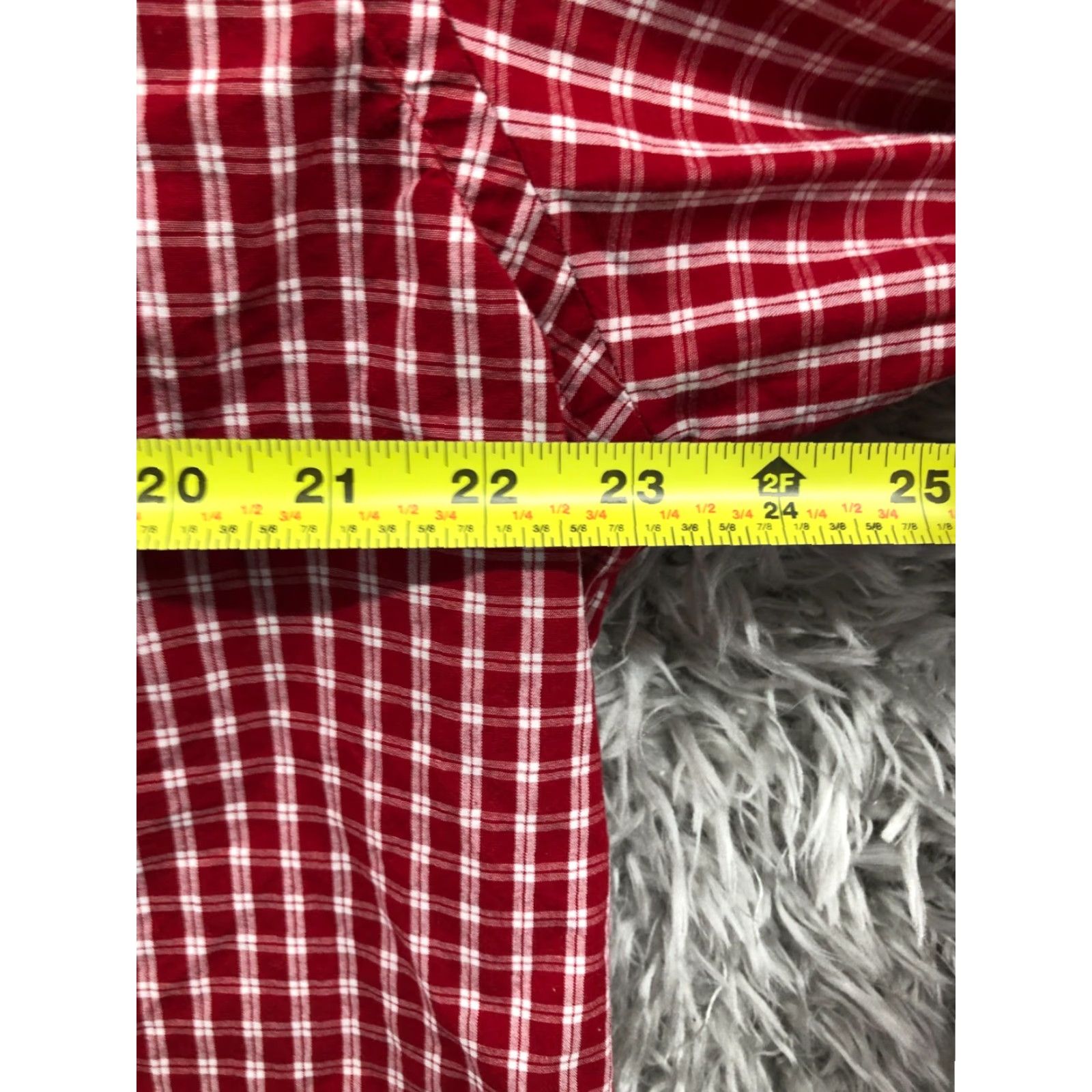Chaps Chaps Shirt XL Mens Long Sleeve Button Down Collar Red Plaid Size US XL / EU 56 / 4 - 4 Thumbnail