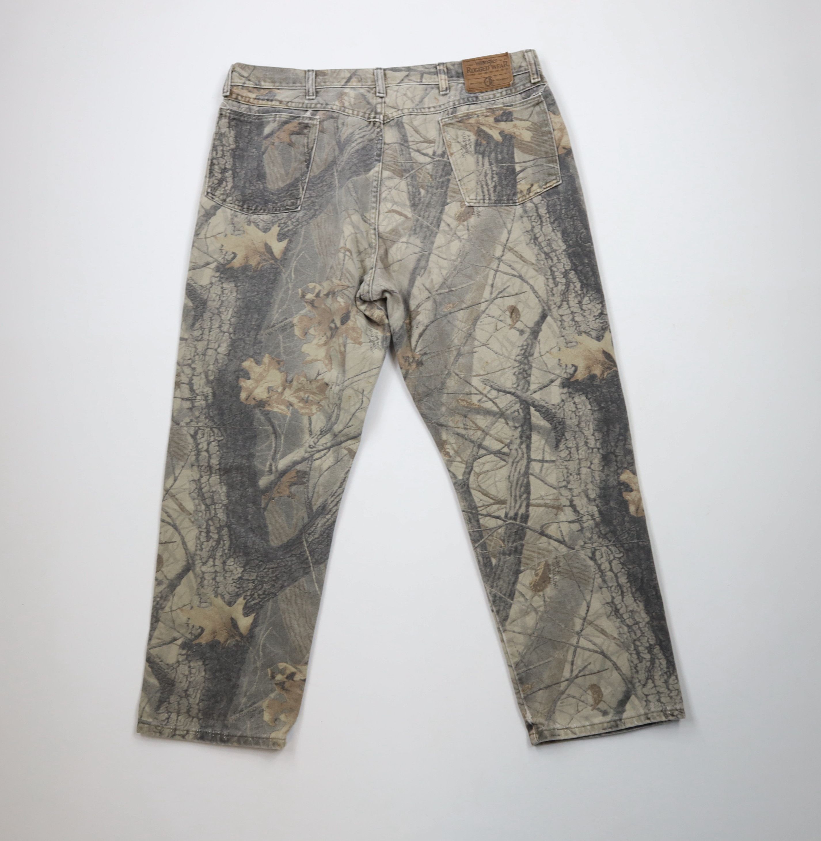 Vintage × Wrangler Vintage 90s Wrangler Distressed Realtree Camouflage Jeans Size US 38 / EU 54 - 11 Thumbnail