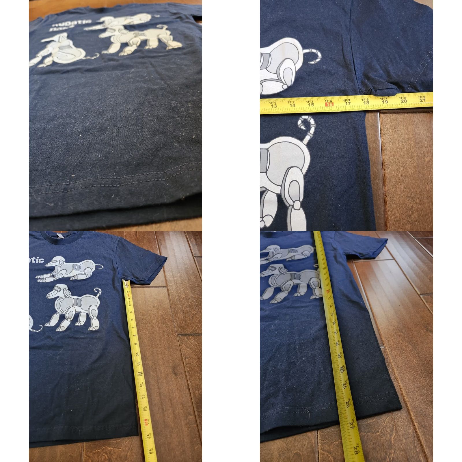 NEXT Next Apparel Shirt Mens S Men Navy Robotics Dogs Graphic Tee Size Size US S / EU 44-46 / 1 - 8 Thumbnail