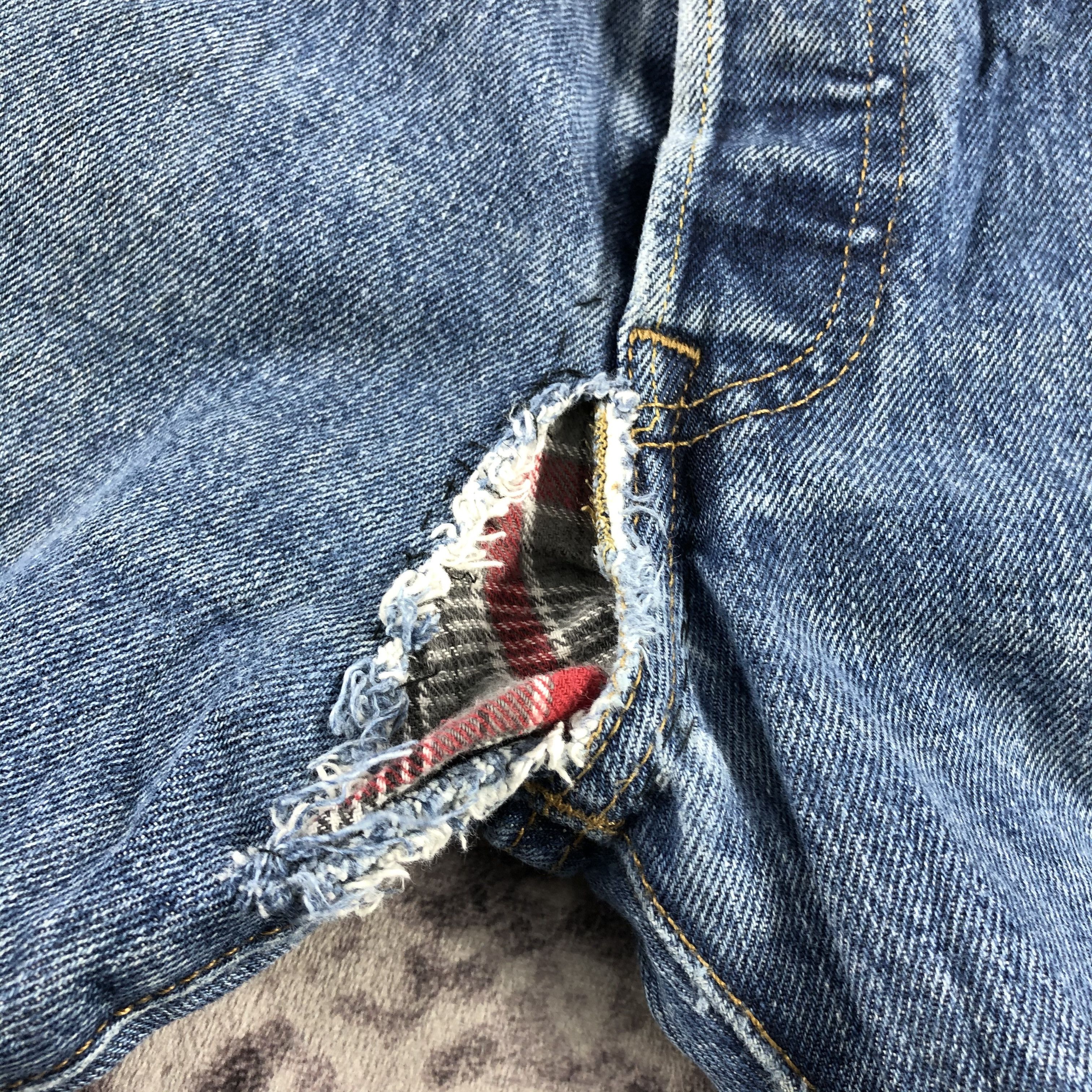 Levi's Vintage Blue Wash Levis 501 Jeans-JM3086 Size US 33 - 8 Thumbnail