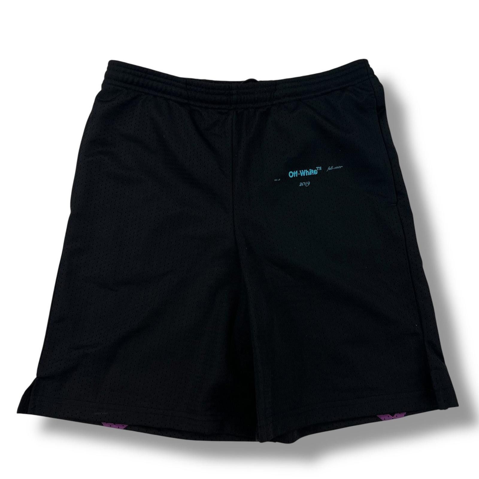 Off-White Off-White Gradient Arrows Black Shorts Size US 30 / EU 46 - 2 Thumbnail