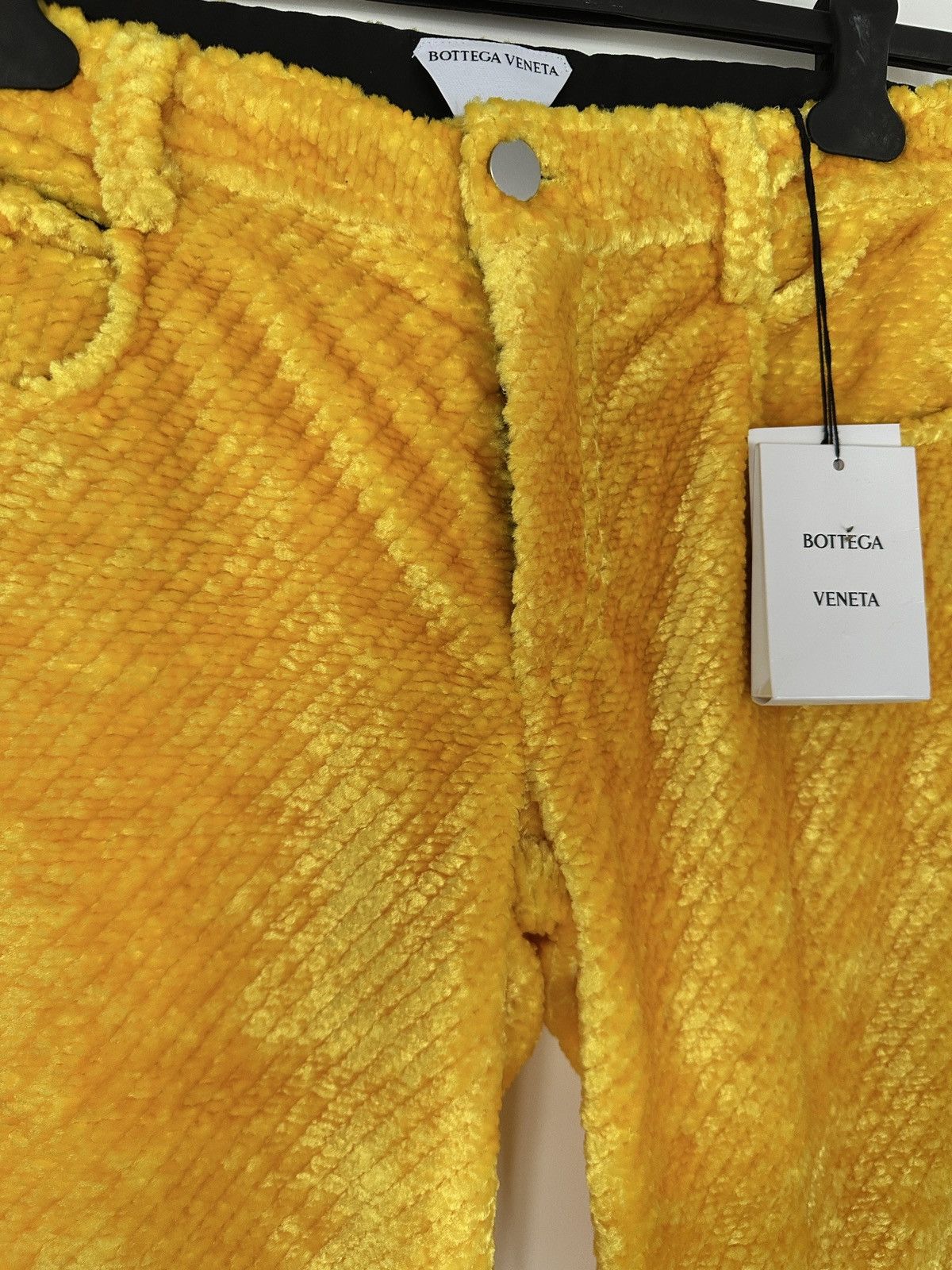 Bottega Veneta Bottega veneta yellow viscose pants Size US 32 / EU 48 - 2 Thumbnail