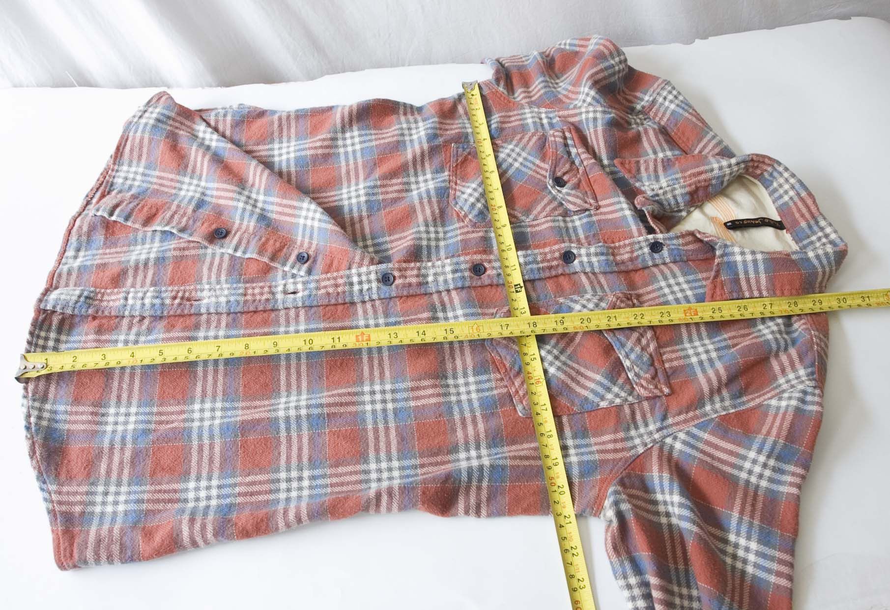 Nudie Jeans Nudie Jeans Shirt Flannel Size M Plaid Size US M / EU 48-50 / 2 - 4 Thumbnail