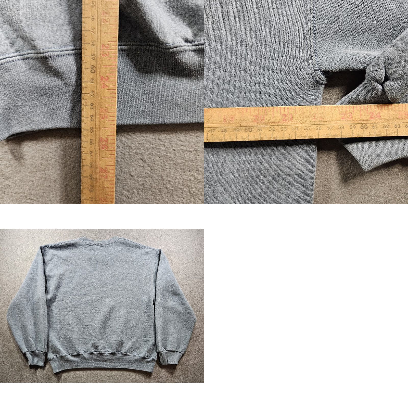 Russell Athletic VINTAGE Russell Athletic Sweatshirt Crew Neck Blue 90s Mens L Distressed Cotton Fleece Pullover Standalone Size L Size US L / EU 52-54 / 3 - 8 Thumbnail