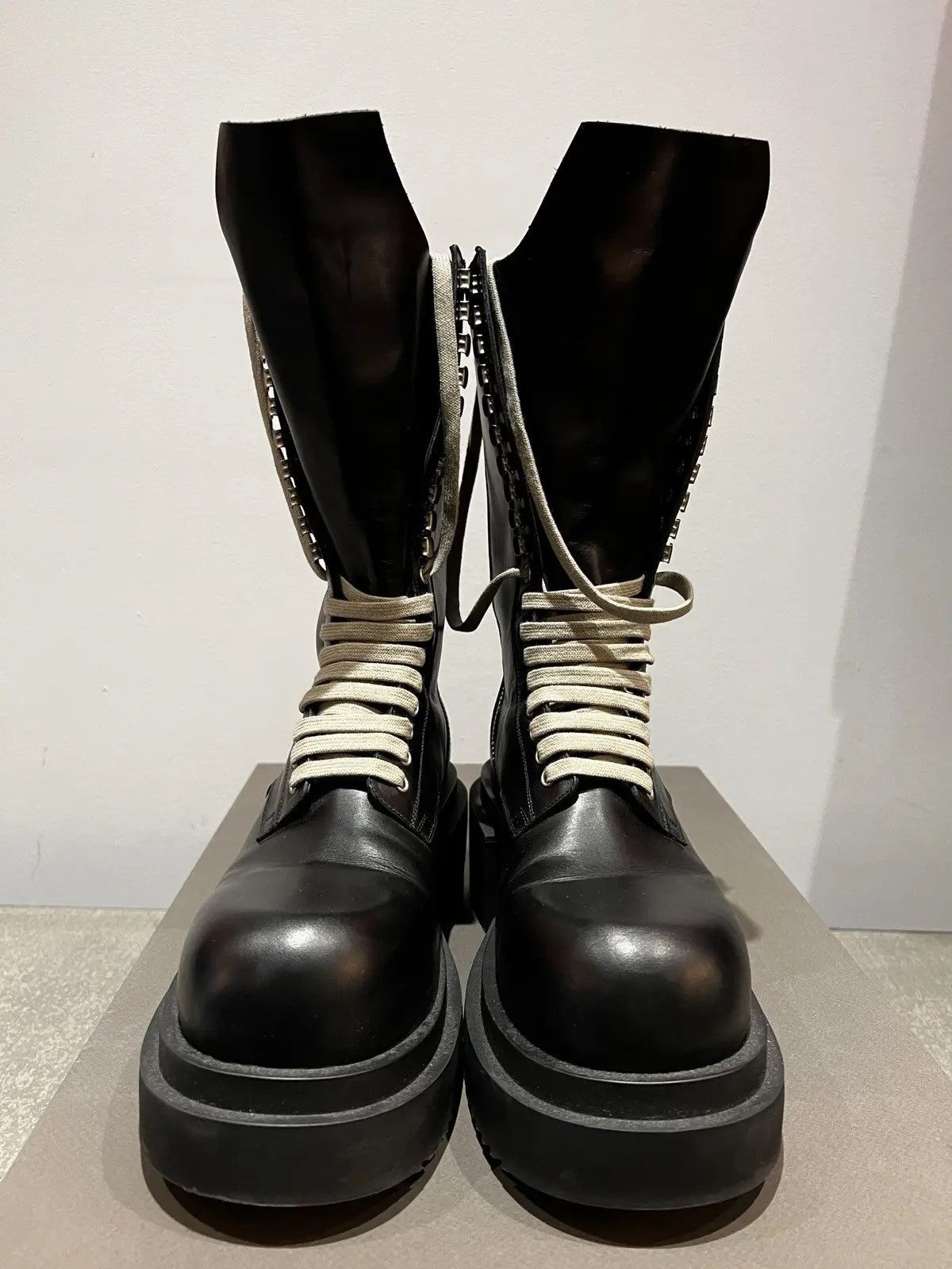 Rick Owens Bogun Army Boots Size US 11 / EU 44 - 2 Thumbnail