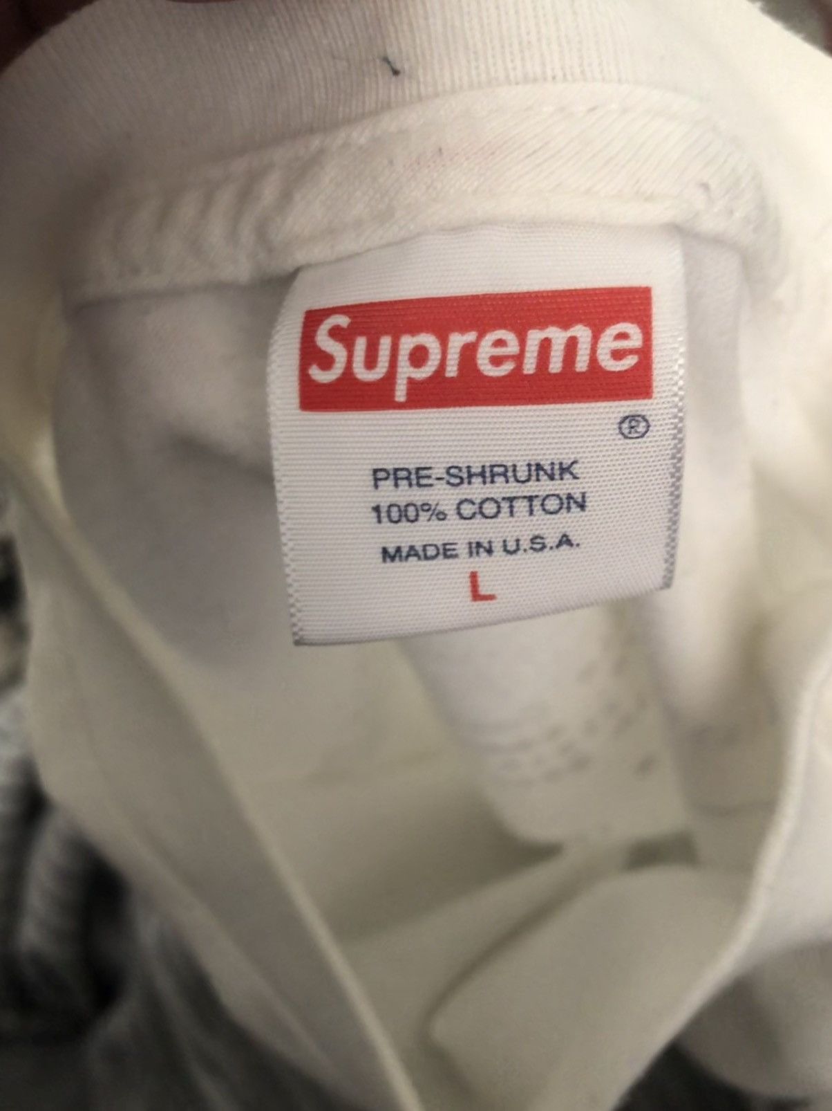 Supreme Supreme Rammellzee Tag Tee Black Size US L / EU 52-54 / 3 - 5 Thumbnail