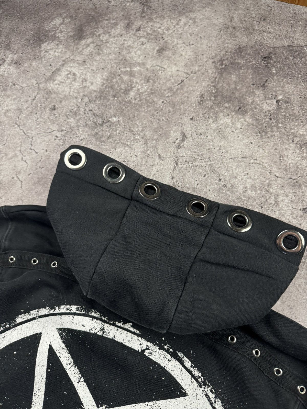 Japanese Brand Gothicana zip hoodie streetwear Tripp nyc style dark gothic Size US S / EU 44-46 / 1 - 4 Thumbnail