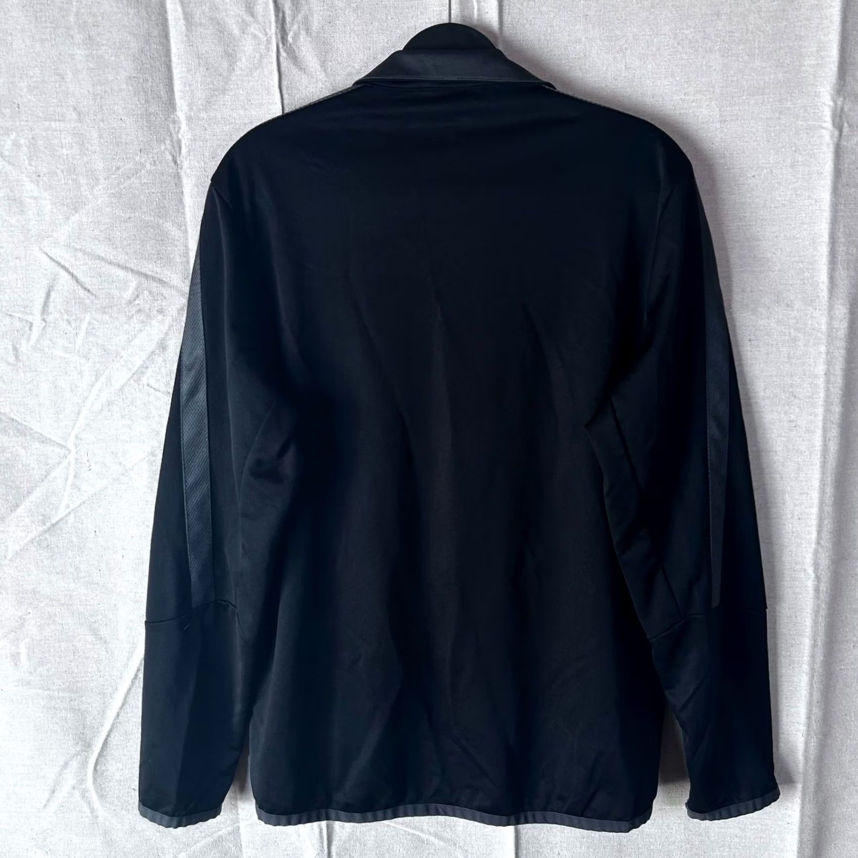 Nike Nike Mens Black Full Zip Track Jacket Duck Mascot W Patch Mock Neck Size M Size US M / EU 48-50 / 2 - 3 Thumbnail