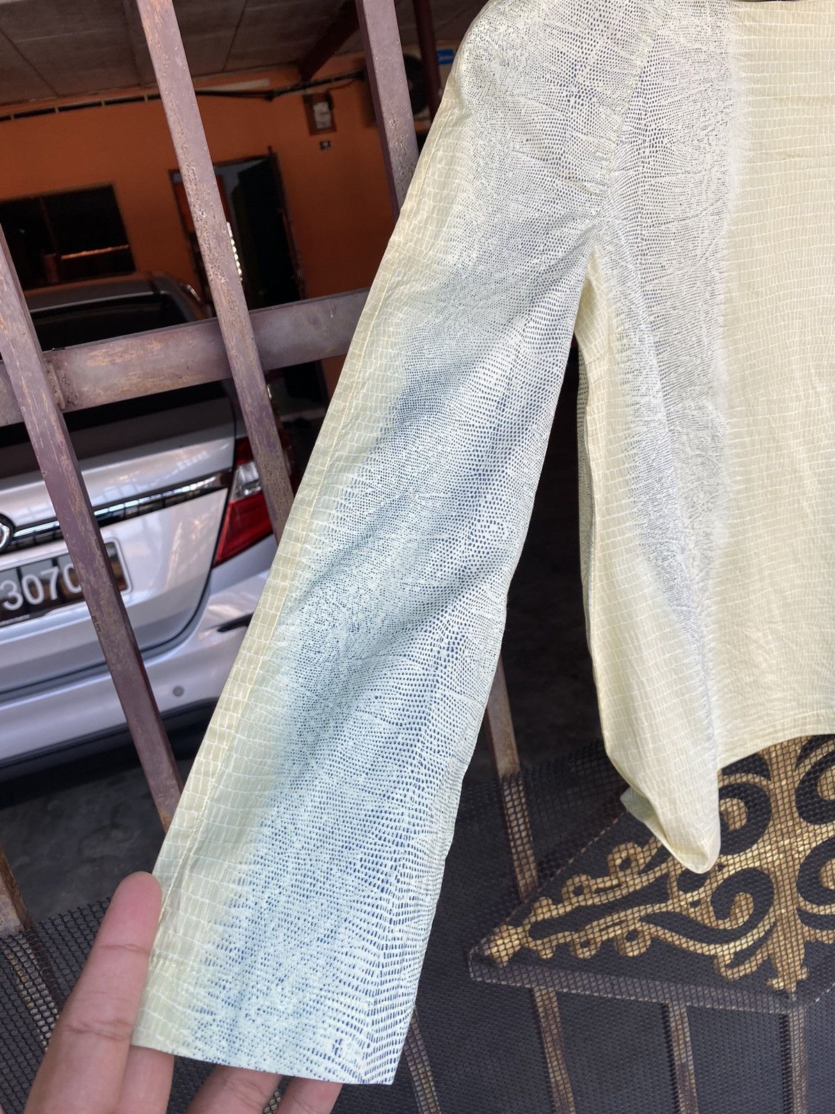 A.P.C. × French Connection × Schneiders A.P.C Rue De Fleurus Paris Blouse Size M / US 6-8 / IT 42-44 - 4 Thumbnail