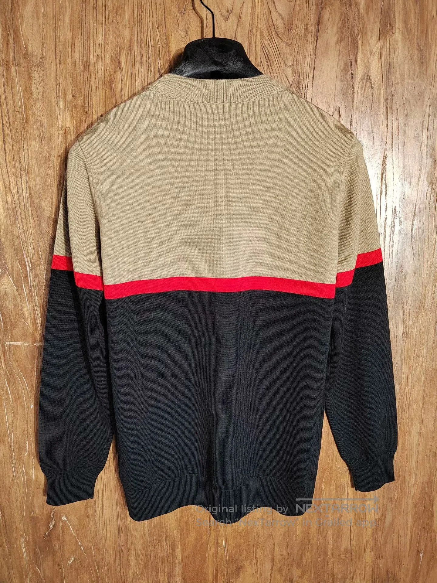 Burberry Burberry Men's Color Block Knit Sweater. Size US S / EU 44-46 / 1 - 7 Thumbnail