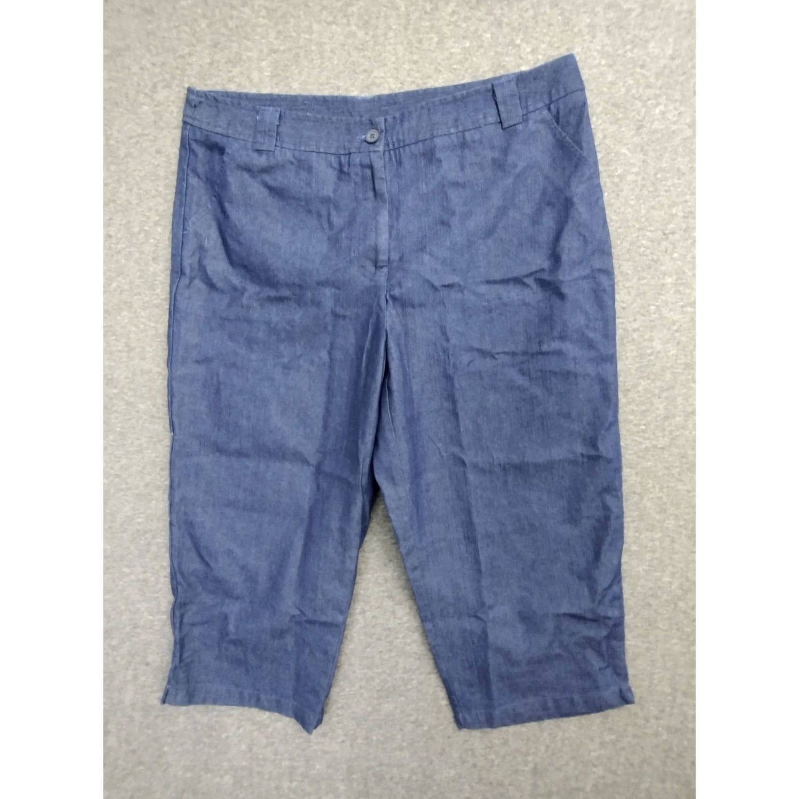 Vintage White Stag Capri Jeans Shirt? (No) Size 40" / US 18 - 2 Thumbnail