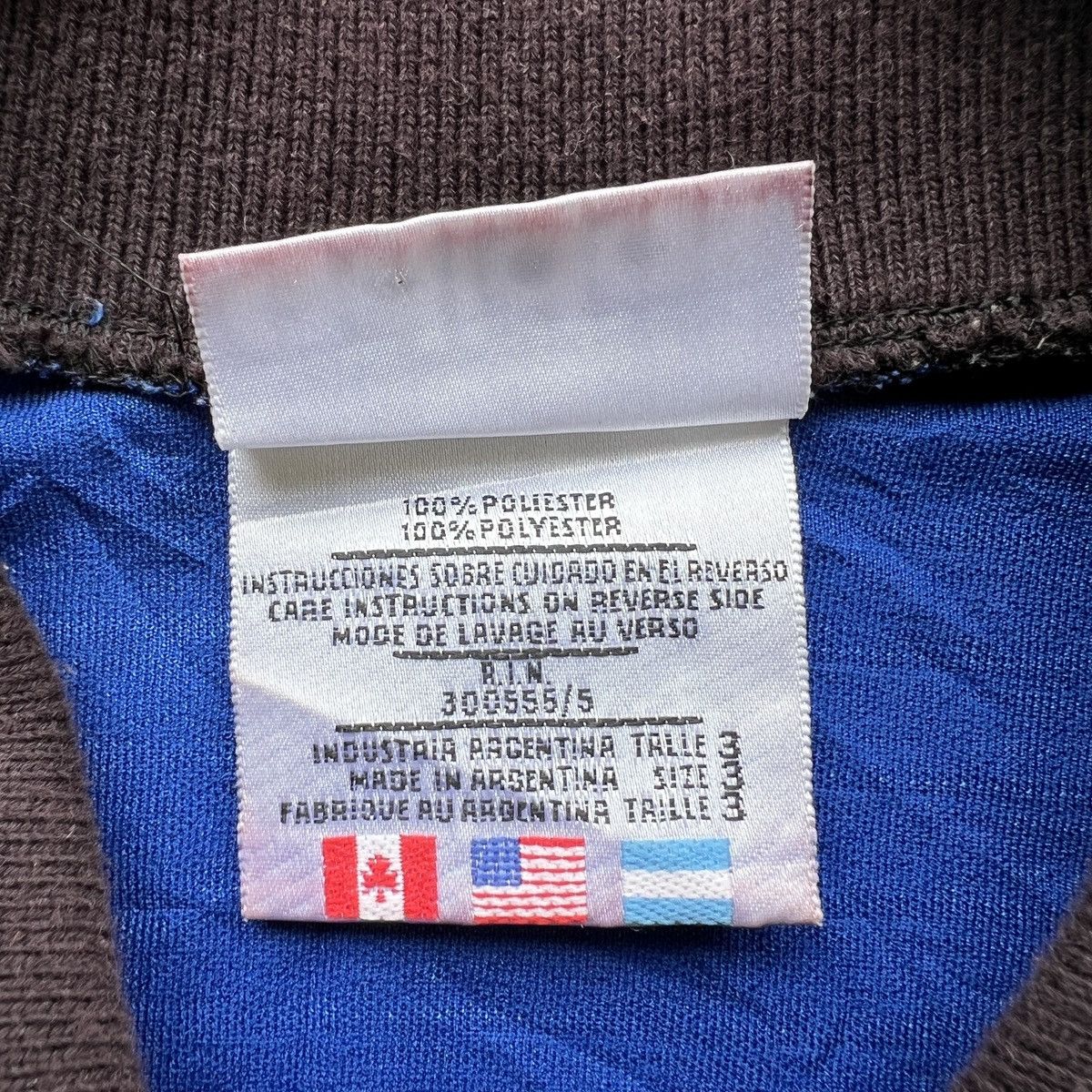 Adidas 🔥 1994 VINTAGE ARGENTINA ADIDAS AWAY JERSEY Size US L / EU 52-54 / 3 - 15 Thumbnail