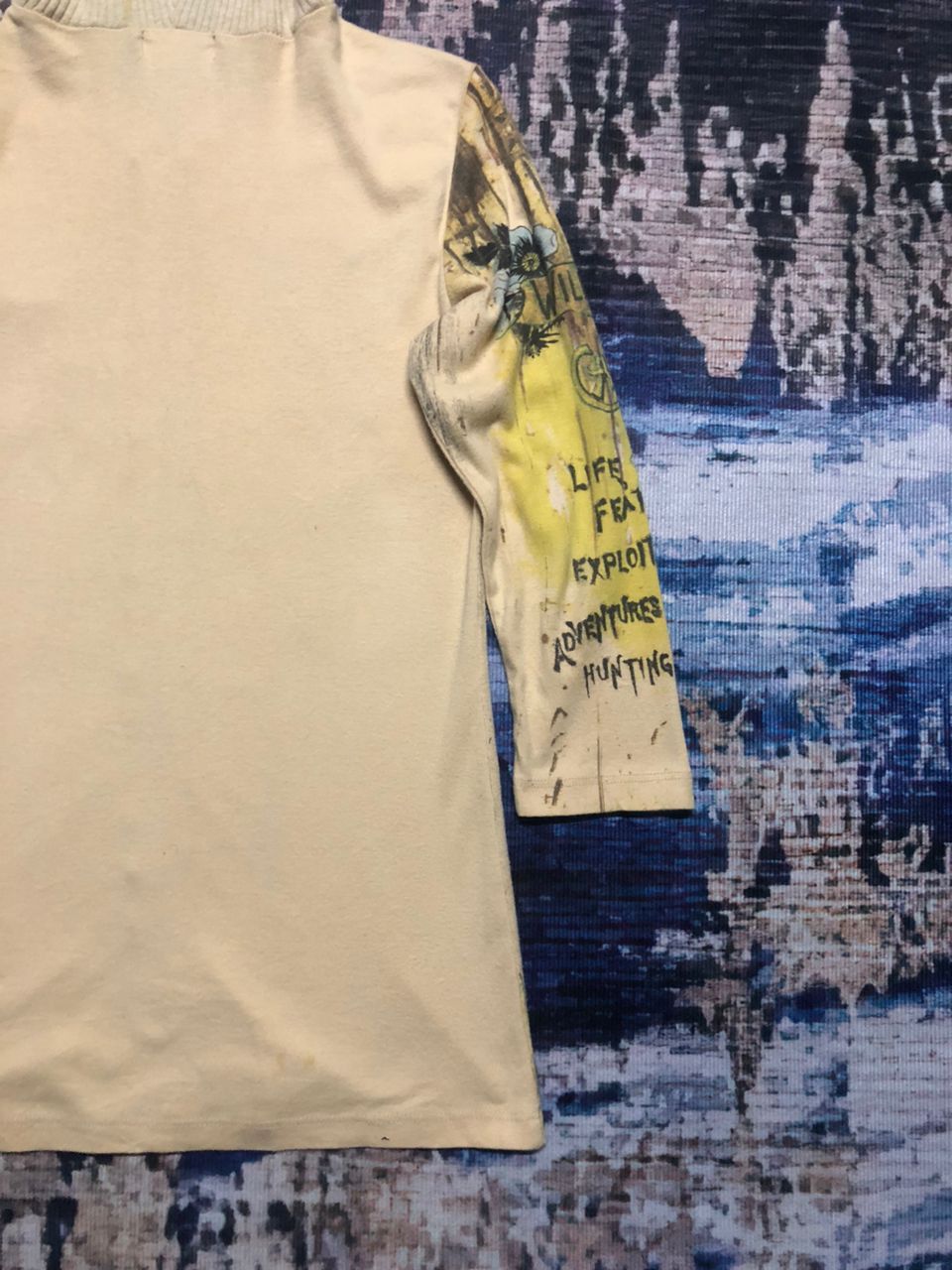 Cowboy Equipment Sugar Vanilla Cowgirl Over Print Hoodie Zipper Rare Size XS / US 0-2 / IT 36-38 - 8 Thumbnail