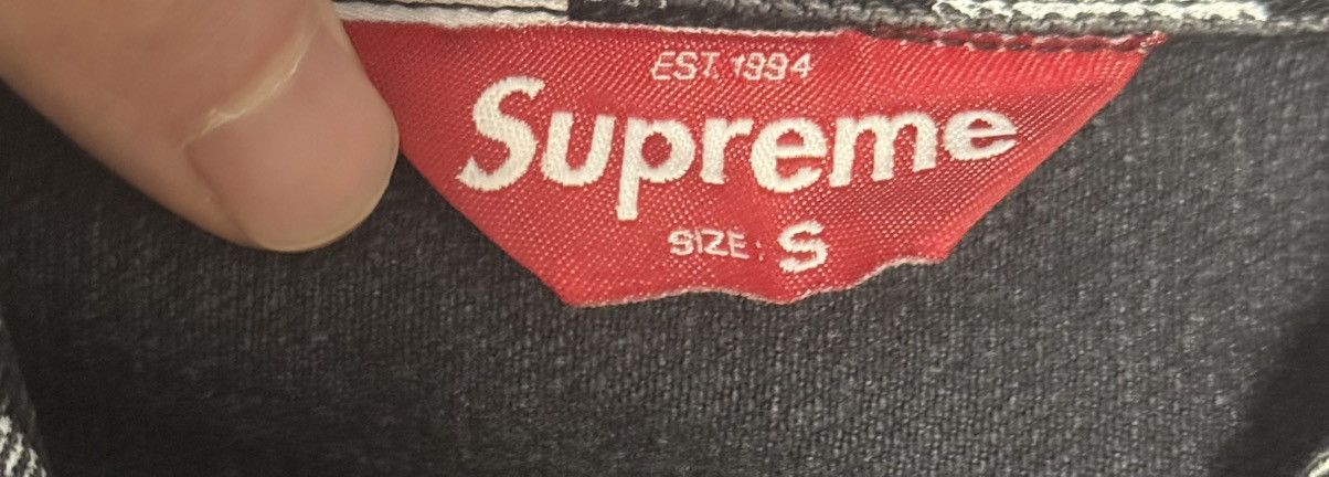 Supreme Supreme ss13 fuck denim trucker Jacket black Size US S / EU 44-46 / 1 - 3 Thumbnail