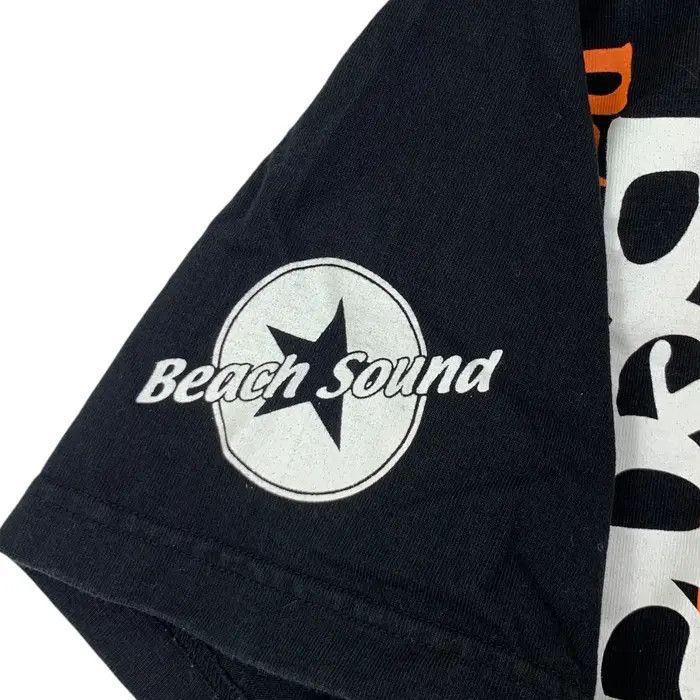 Vintage Vintage BEACH SOUND SURF Nature Blue Love Tee Shirt Top Size US L / EU 52-54 / 3 - 11 Thumbnail