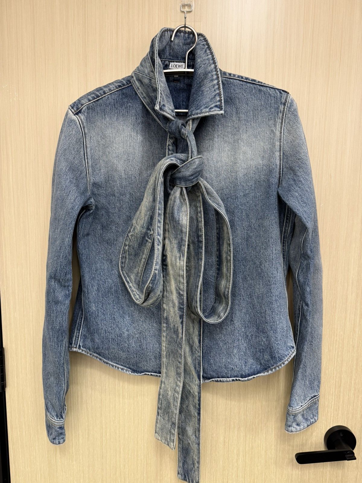 Loewe Loewe denim bow shirt 46 Size US S / EU 44-46 / 1 - 2 Thumbnail