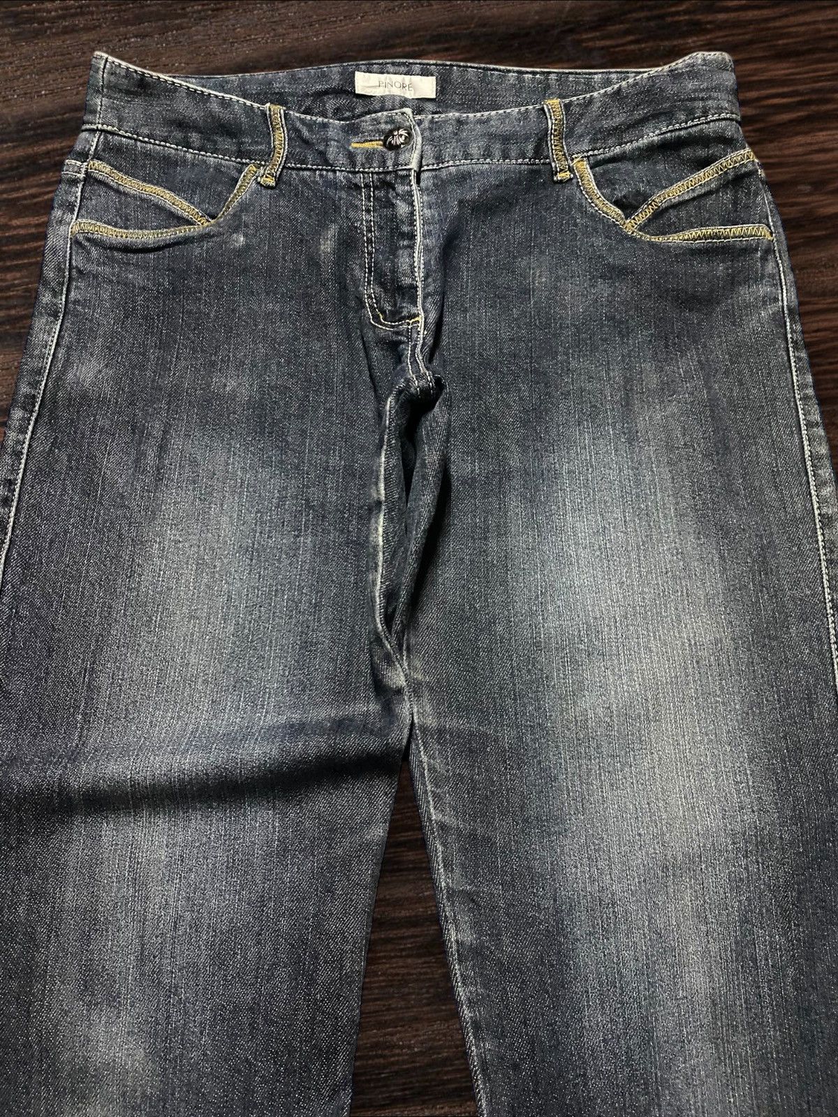 Japanese Brand Vintage Japanese Brand Pinore Denim Slim Fits Jeans Size US 32 / EU 48 - 3 Thumbnail